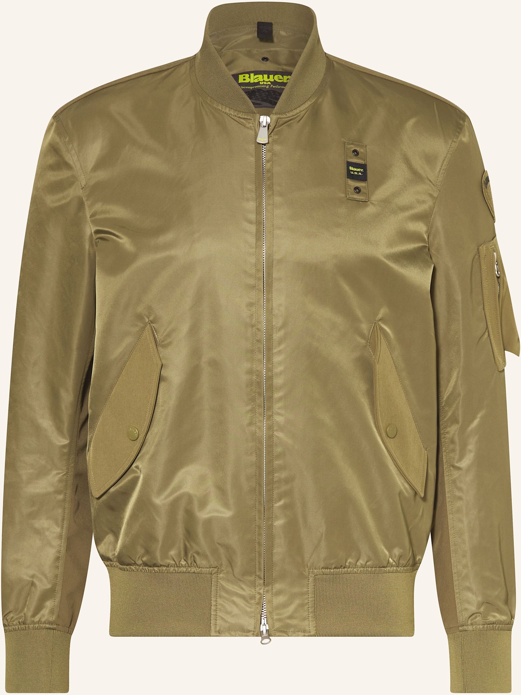 Blauer Blouson Rocky gruen