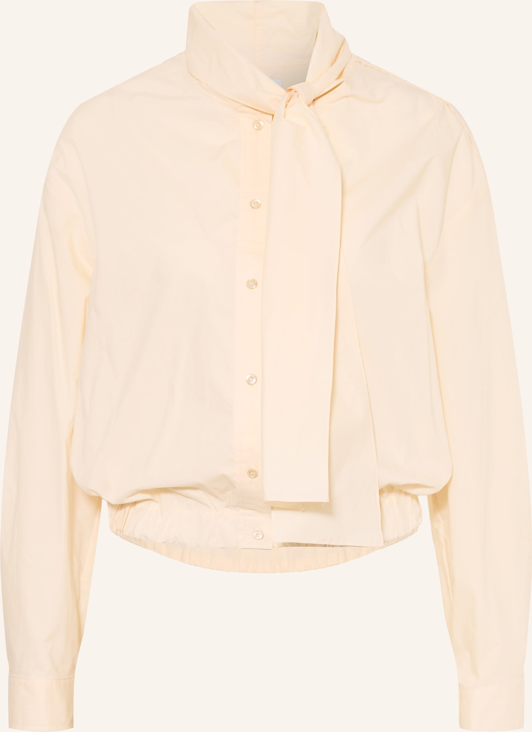 Claudie Pierlot Schluppenbluse beige