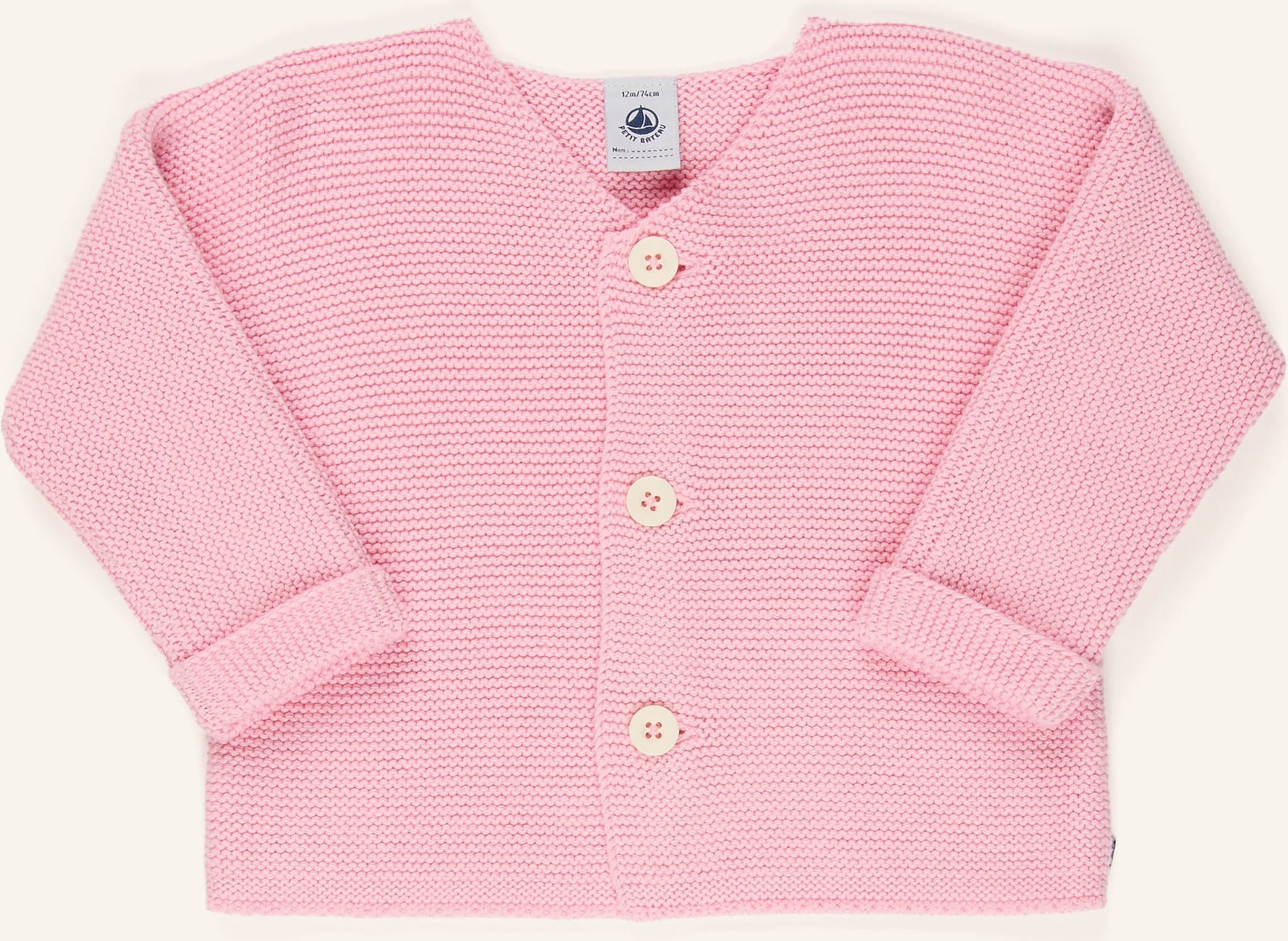 Petit Bateau Strickjacke rosa
