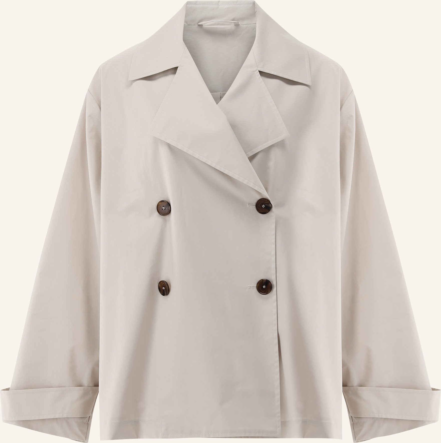 Van Laack Mantel Modern Fit beige