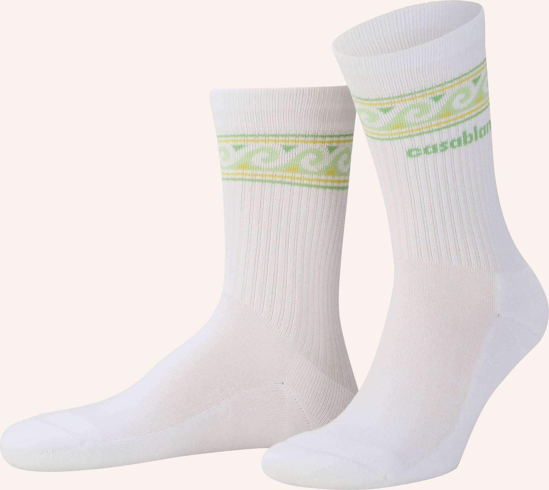 Casablanca Socken Wave Sport weiss
