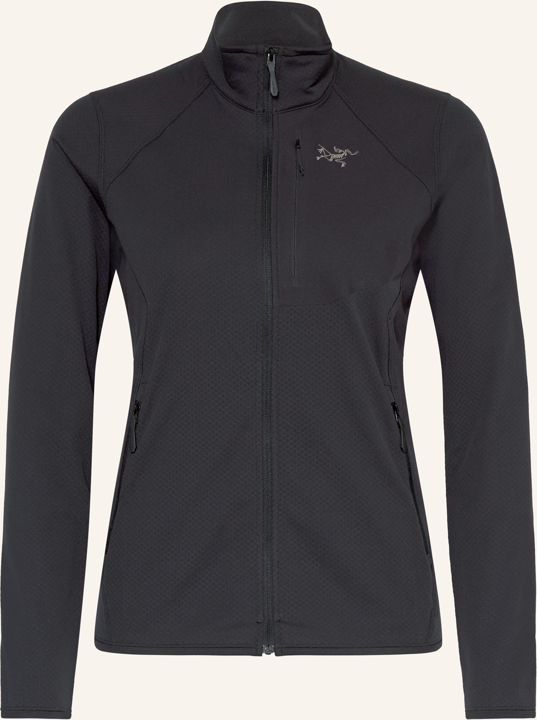 Arc'teryx Midlayer-Jacke Delta schwarz