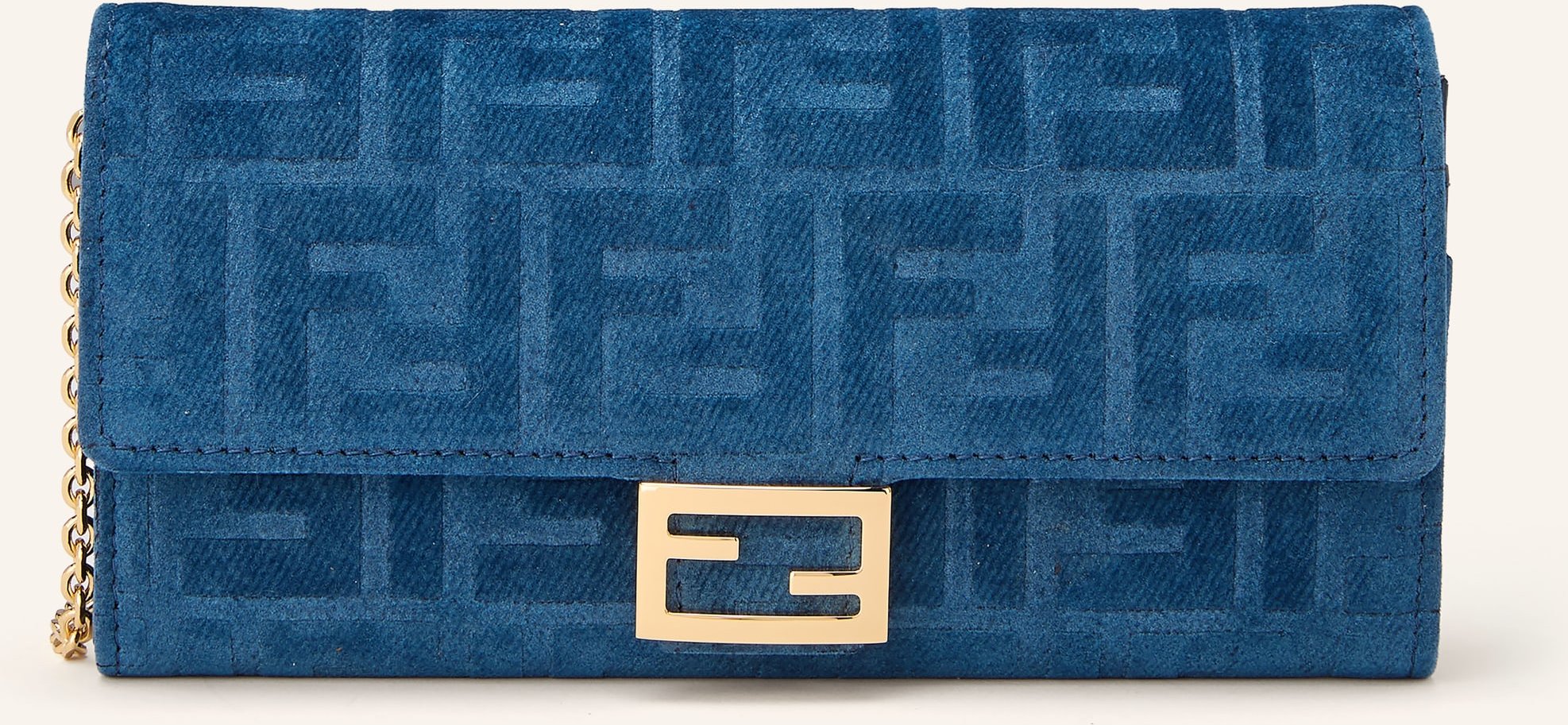 Fendi Geldbörse Zum Umhängen blau