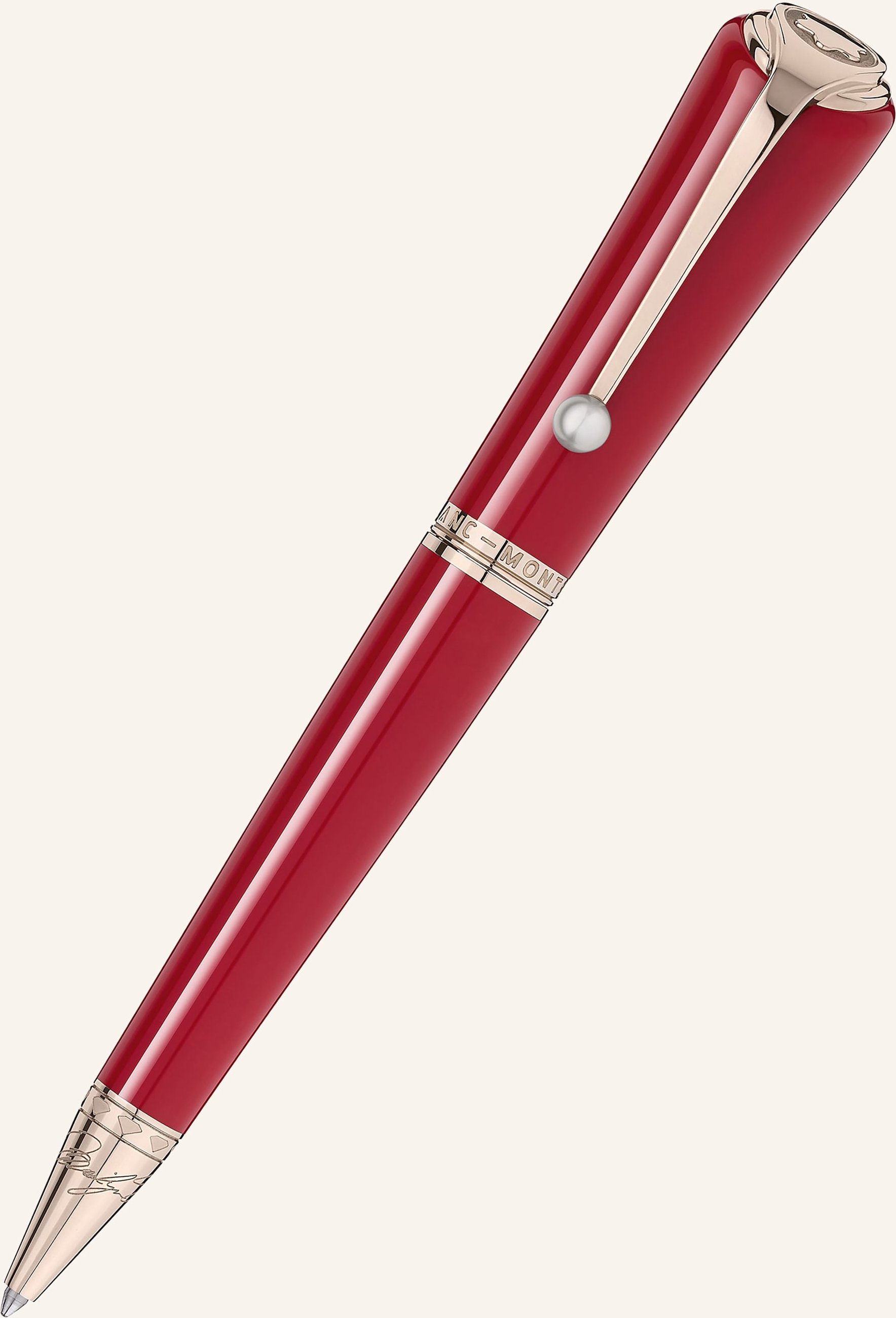 Montblanc Drehkugelschreiber Muses Marilyn Monroe Special Edition rot