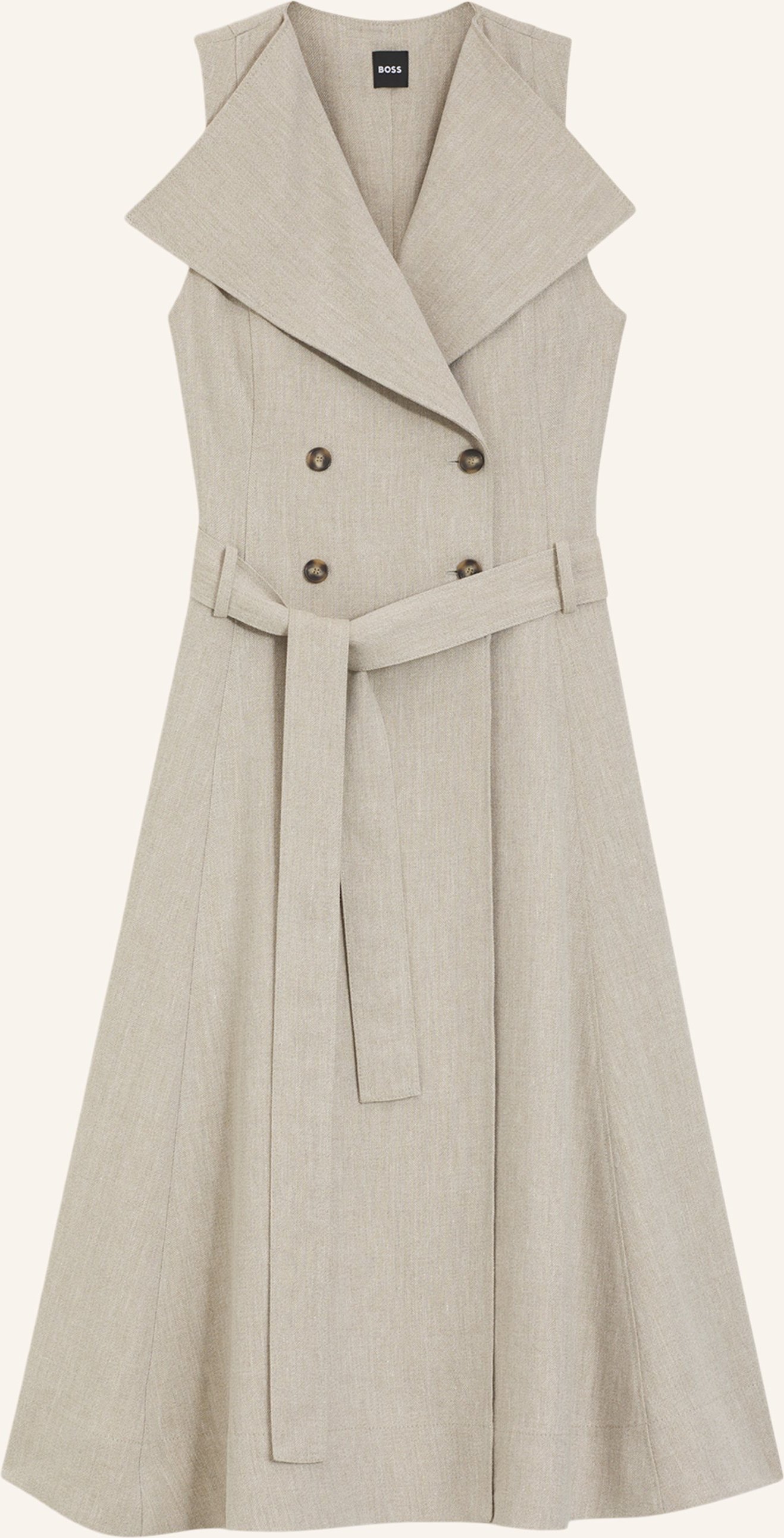 Boss Business Kleid datrena1 Regular Fit braun