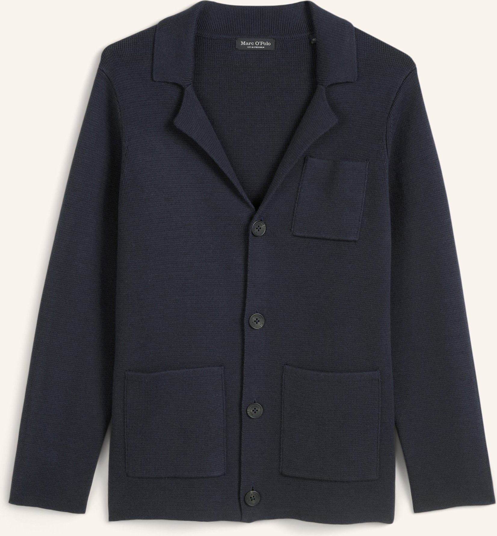 Marc O'polo Strickblazer blau