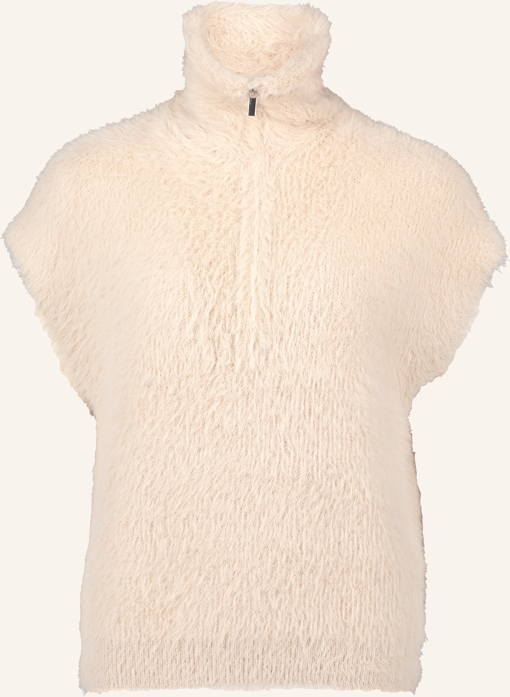 Betty&Co Strickpullunder Mit Kragen grau