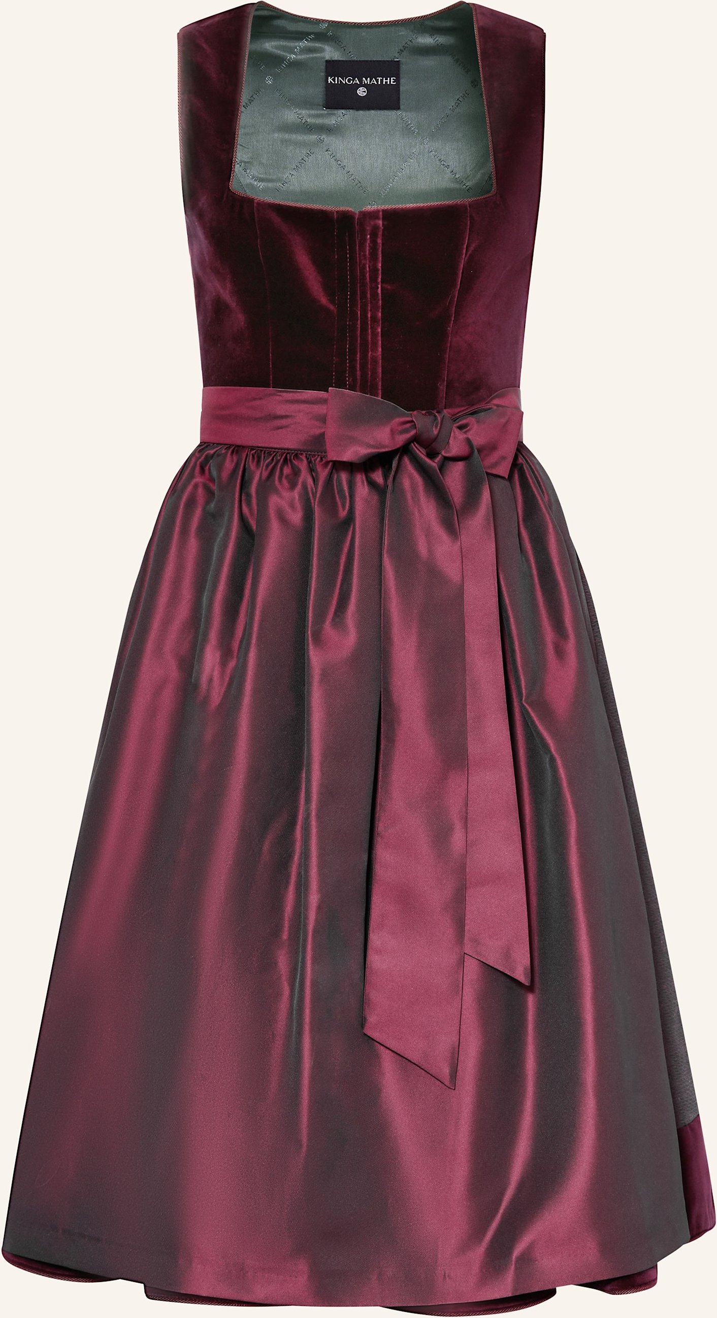 Thumbnail - Kinga Mathe Dirndl Tuzla Mit Glitzergarn rot