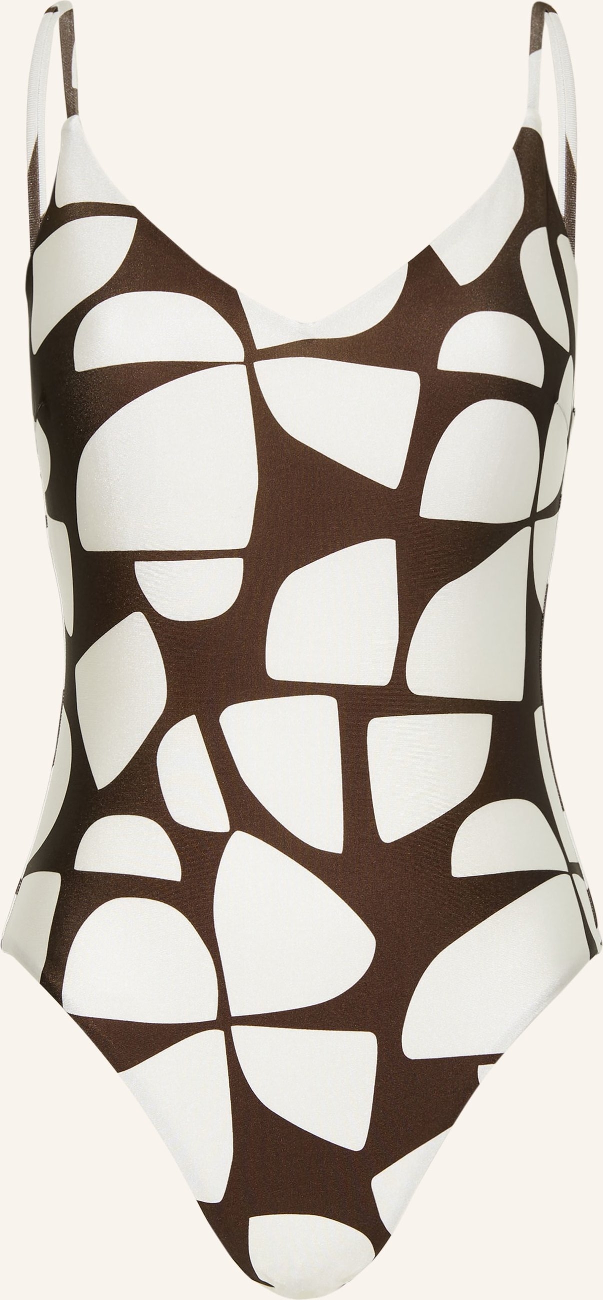 Mrs & Hugs Badeanzug braun