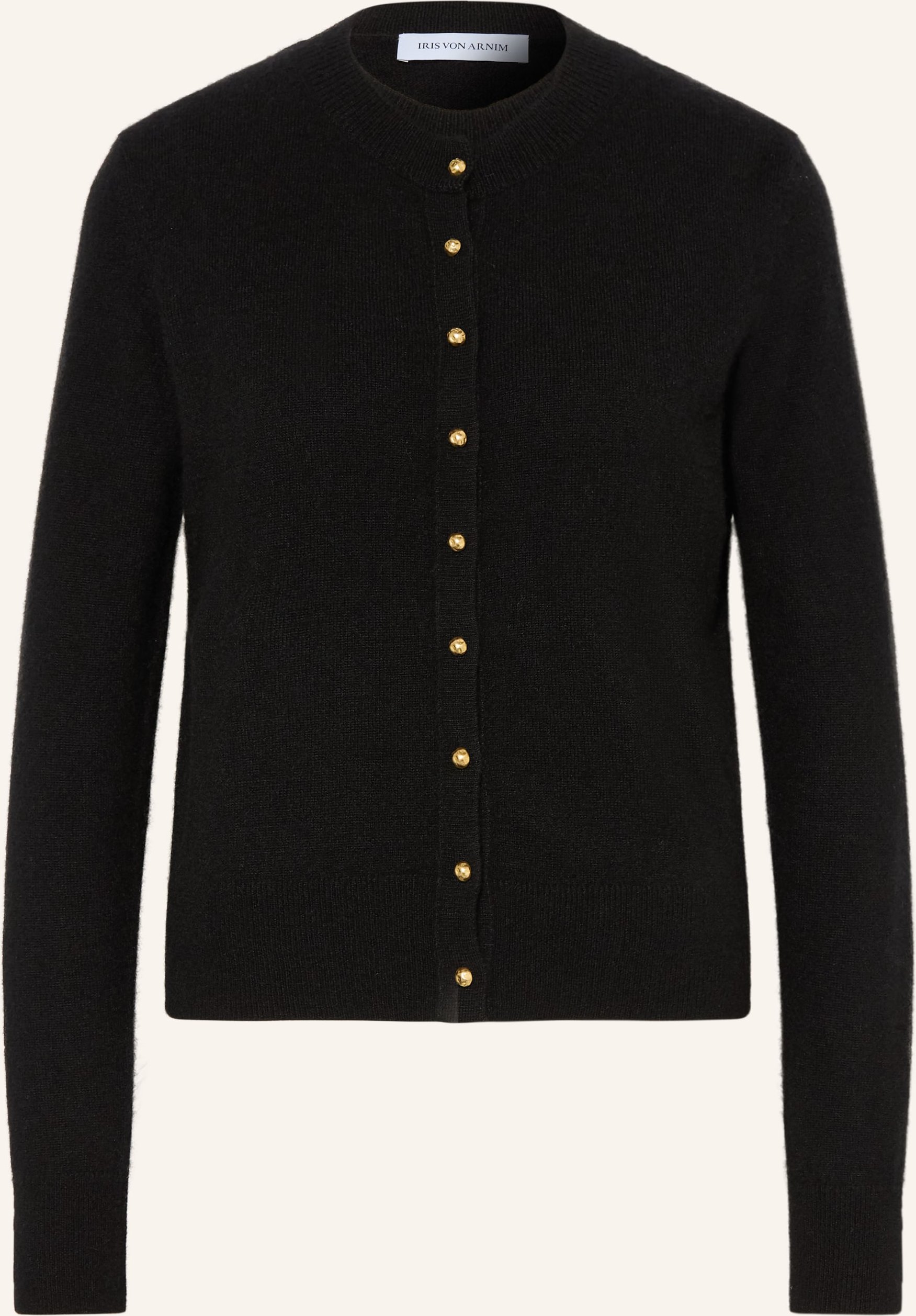 Iris Von Arnim Set Odelia: Top Und Strickjacke Mit Cashmere schwarz