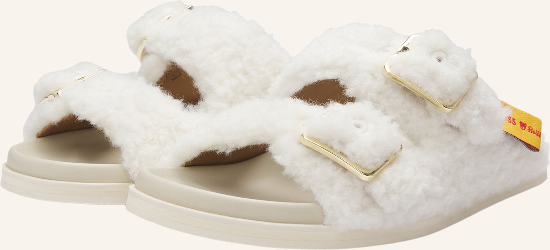 Boss Sandale Freyah_Slide_Frpu beige