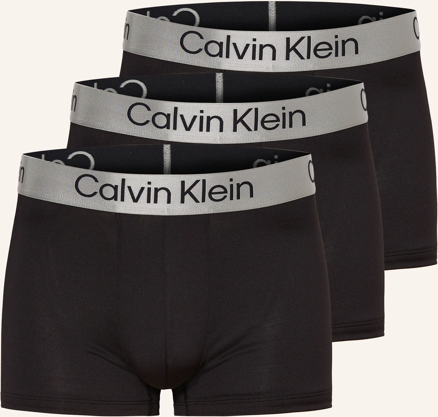 Calvin Klein 3er-Pack Boxershorts Micro Stretch schwarz