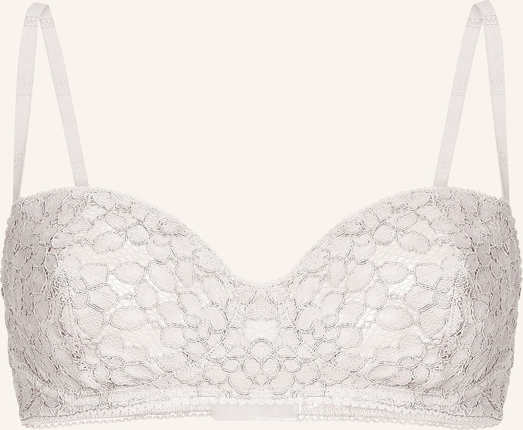 Wolford Bh Bold Lace Bandeau Bra weiss
