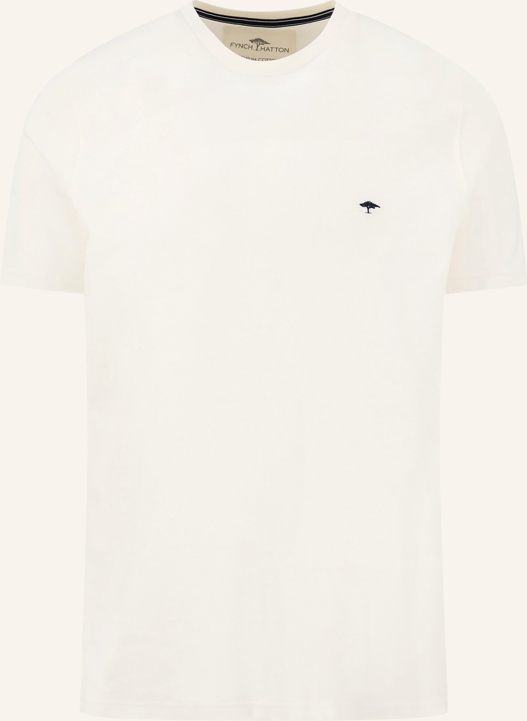 Fynch-Hatton T-Shirt weiss