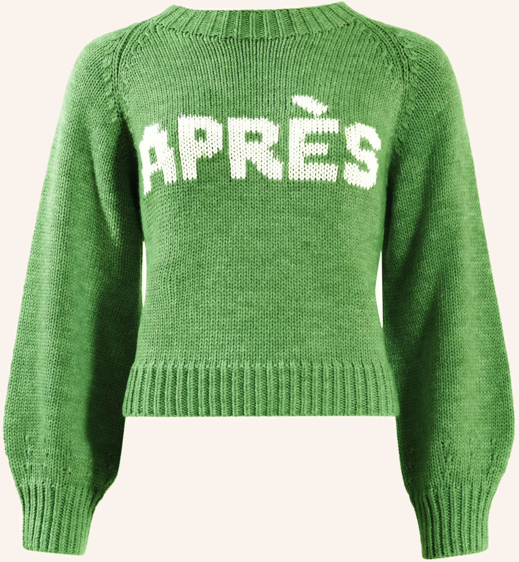 Thumbnail - Adlysh Pullover Pullover Rundhals Mit Aprés Detail gruen