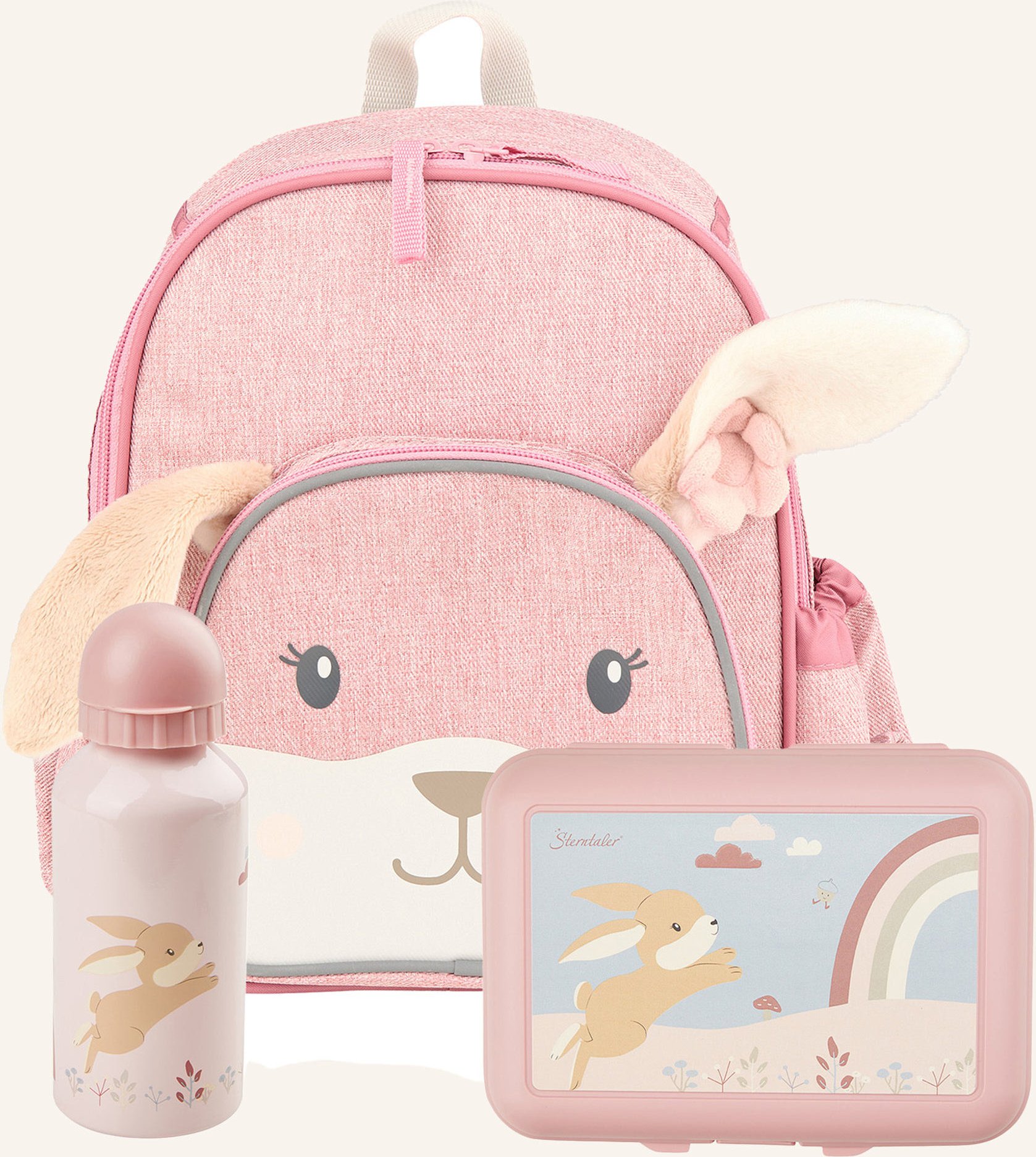 Sterntaler Kindergarten Set Hase Hanni pink