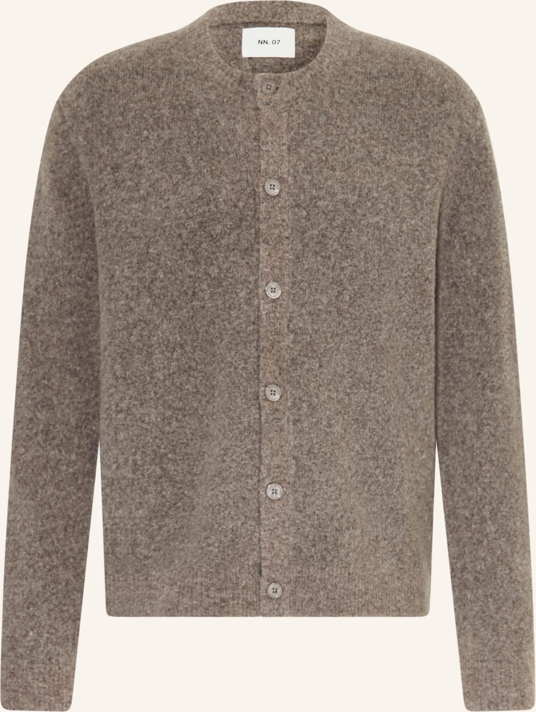 Nn.07 Strickjacke Jaspis braun