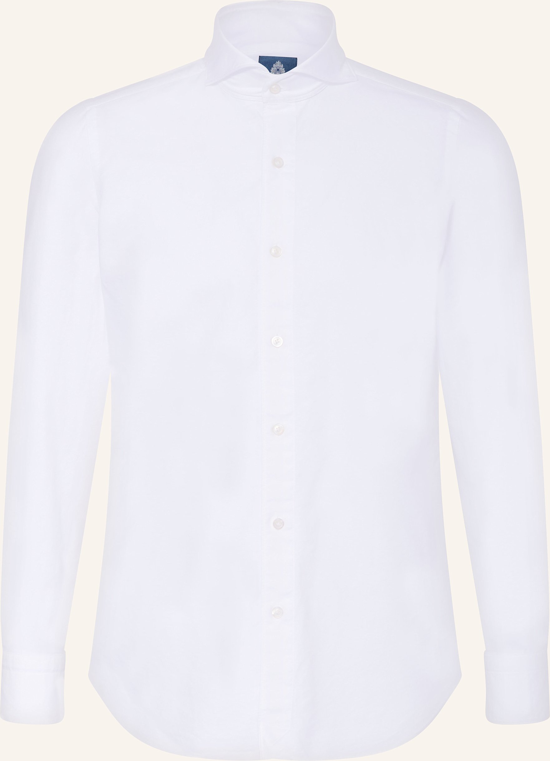 Finamore 1925 Oxfordhemd Sergio Tokyo Slim Fit weiss