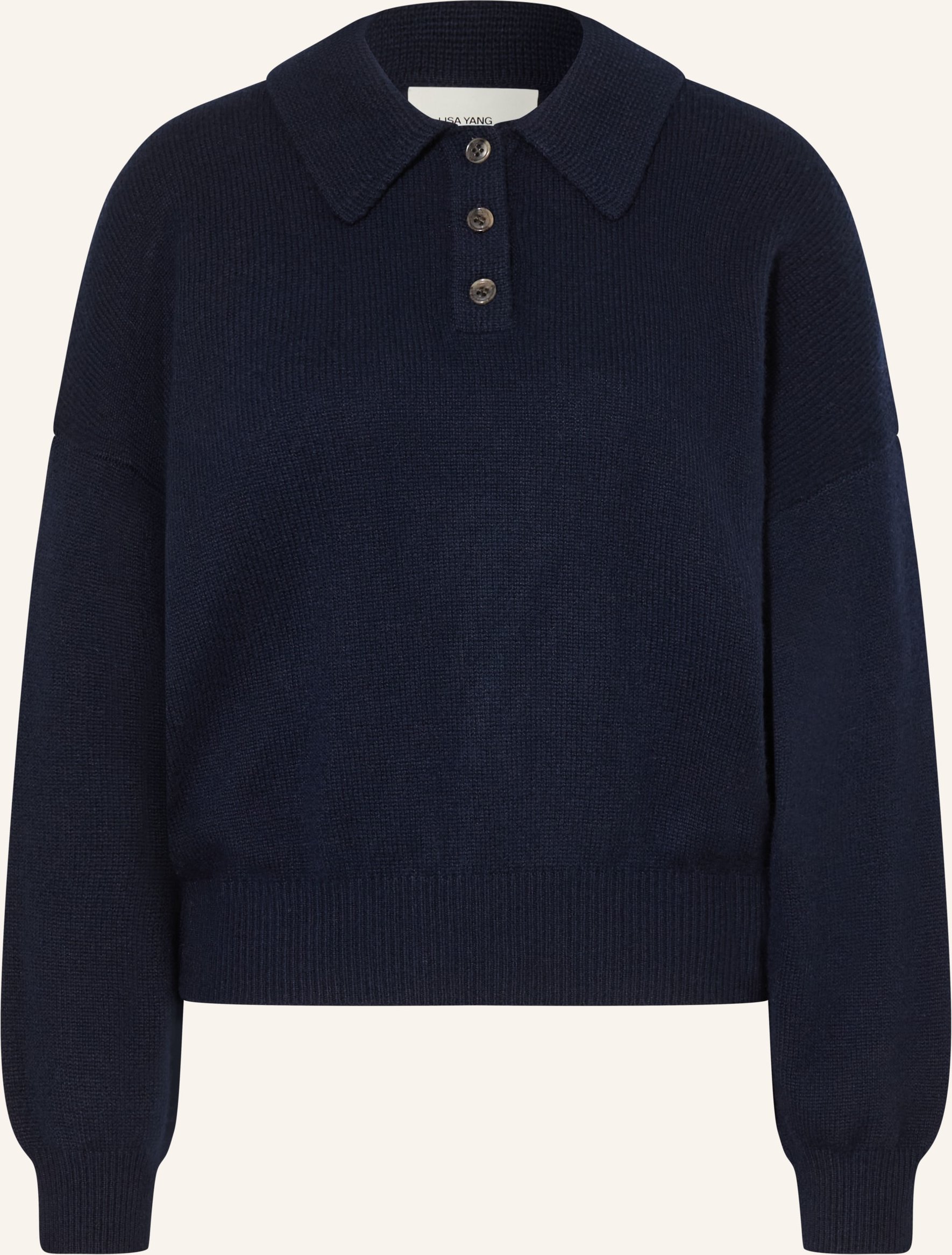 Lisa Yang Cashmere-Pullover blau