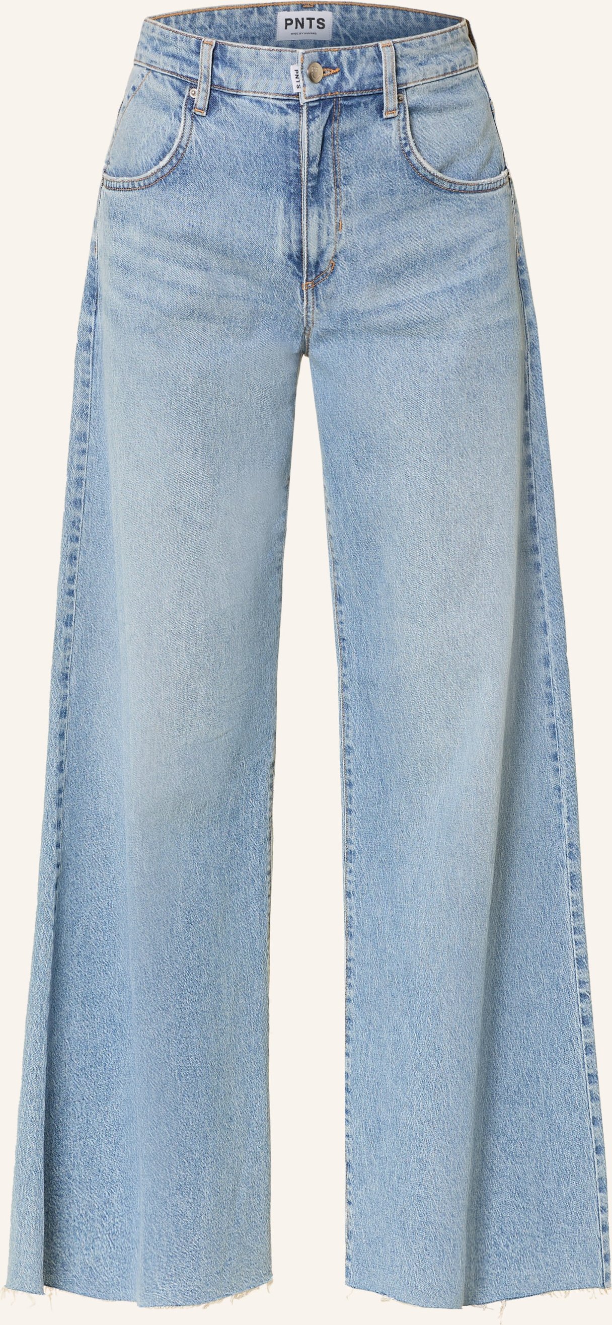 Pnts Wide Leg Jeans The Hip Hop blau