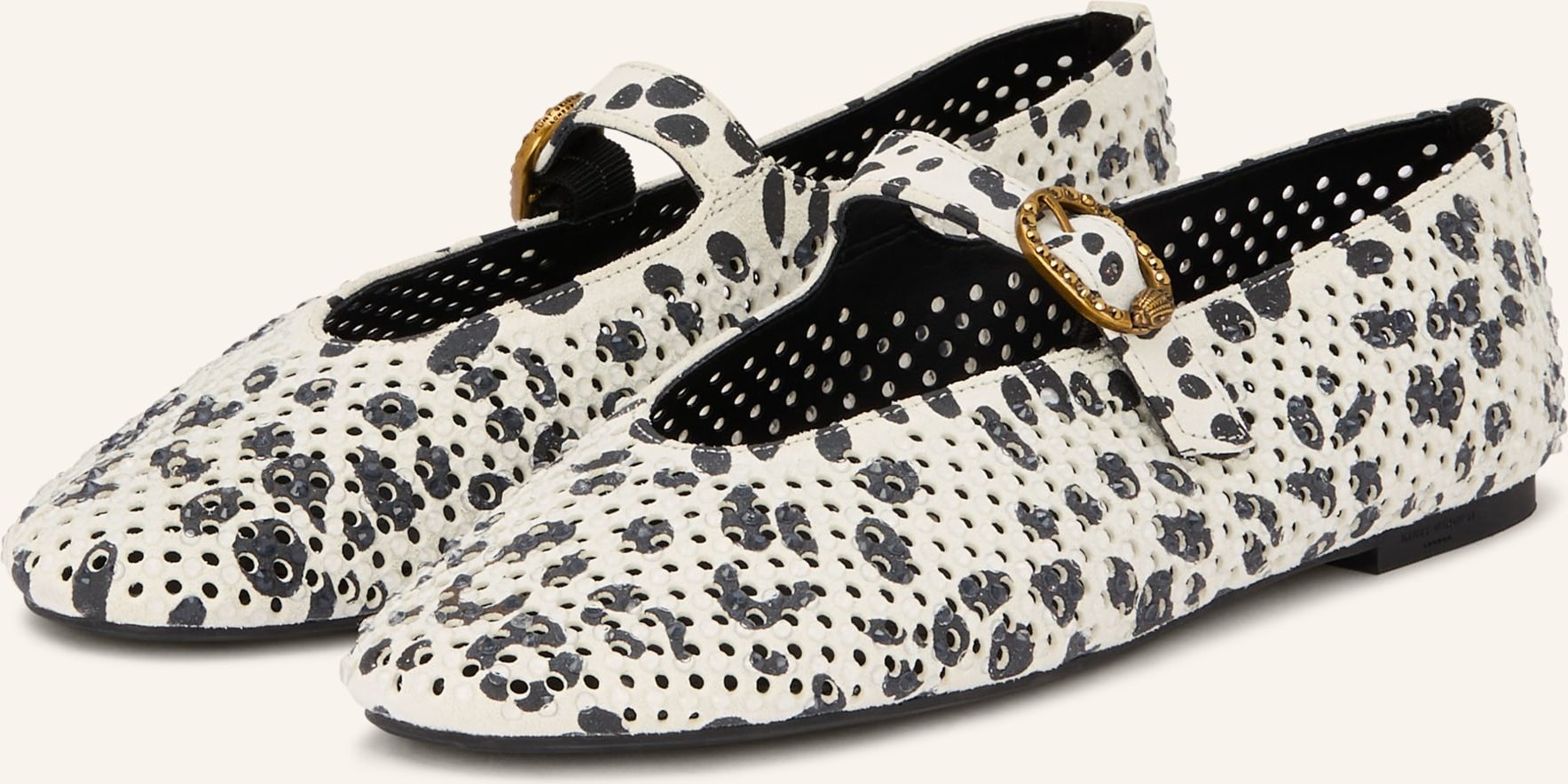 Kurt Geiger Ballerinas Mayfair Mit Schmucksteinen schwarz
