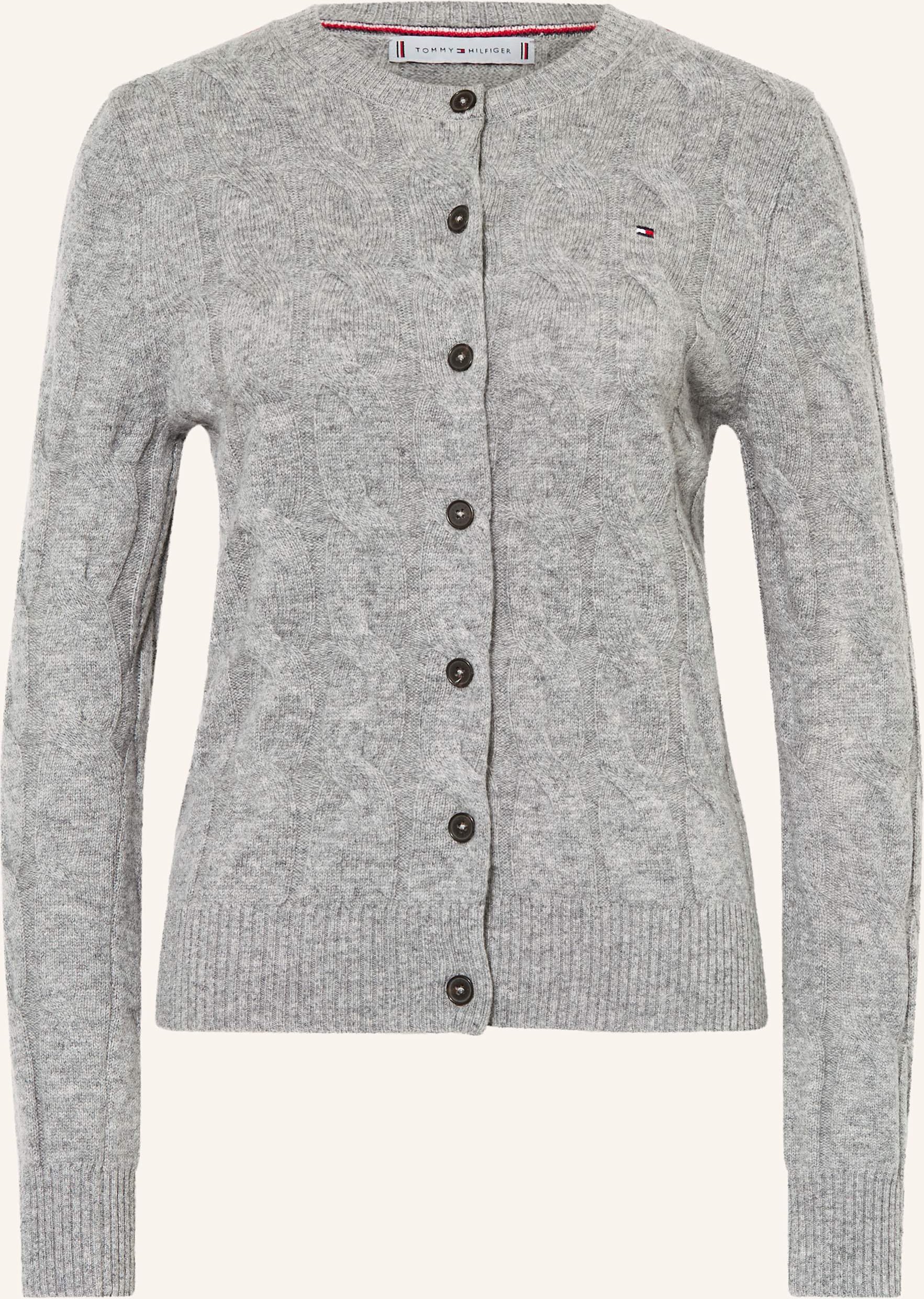 Tommy Hilfiger Strickjacke grau