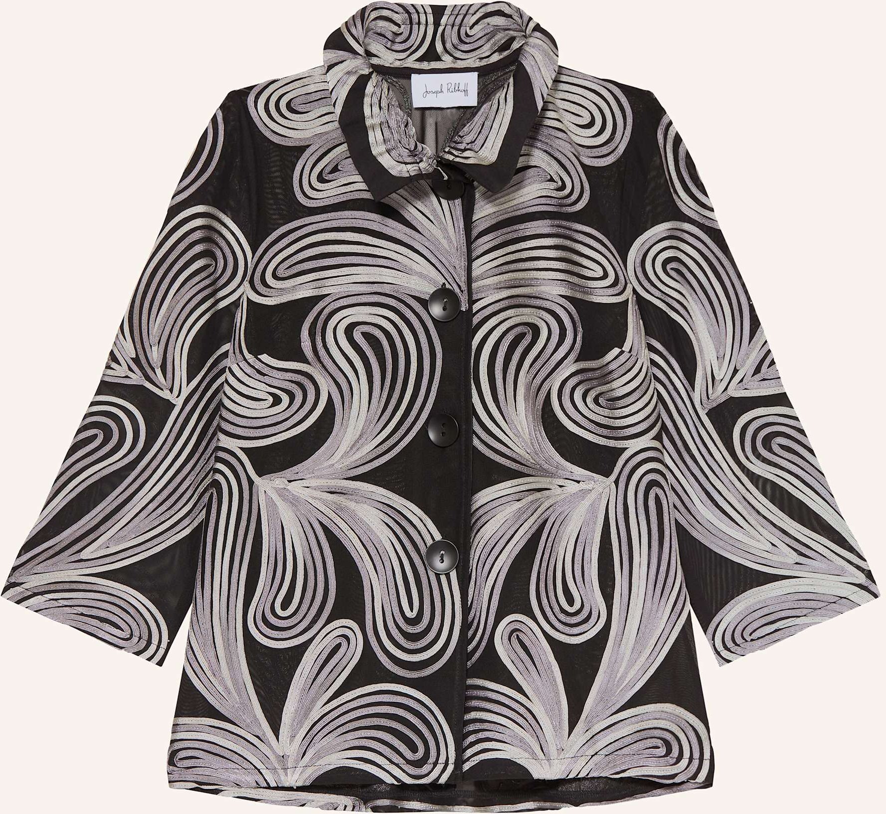 Joseph Ribkoff Kastenjacke Mit 3/4-Arm schwarz