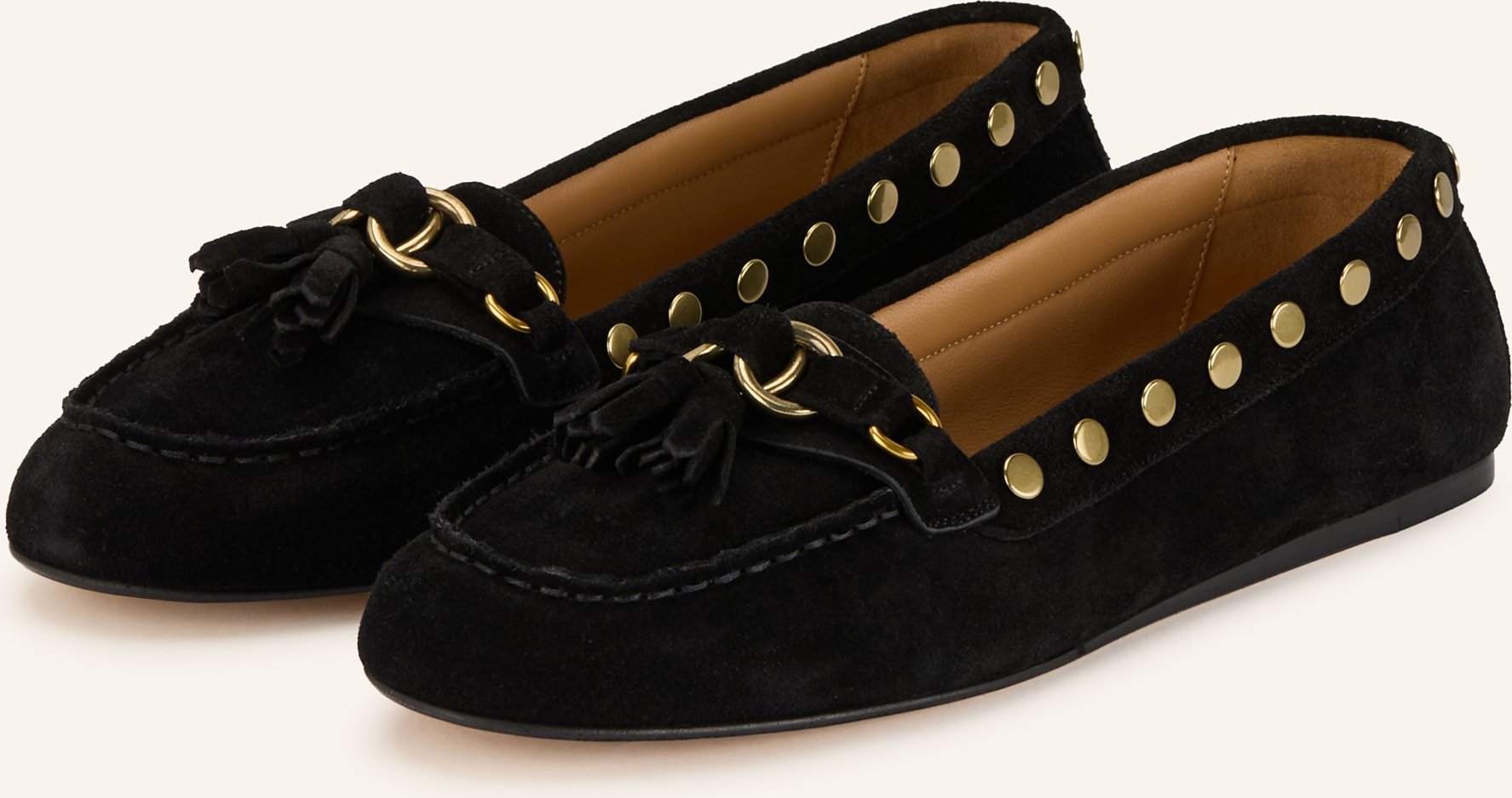 Isabel Marant Mokassins Faxel Mit Nieten schwarz