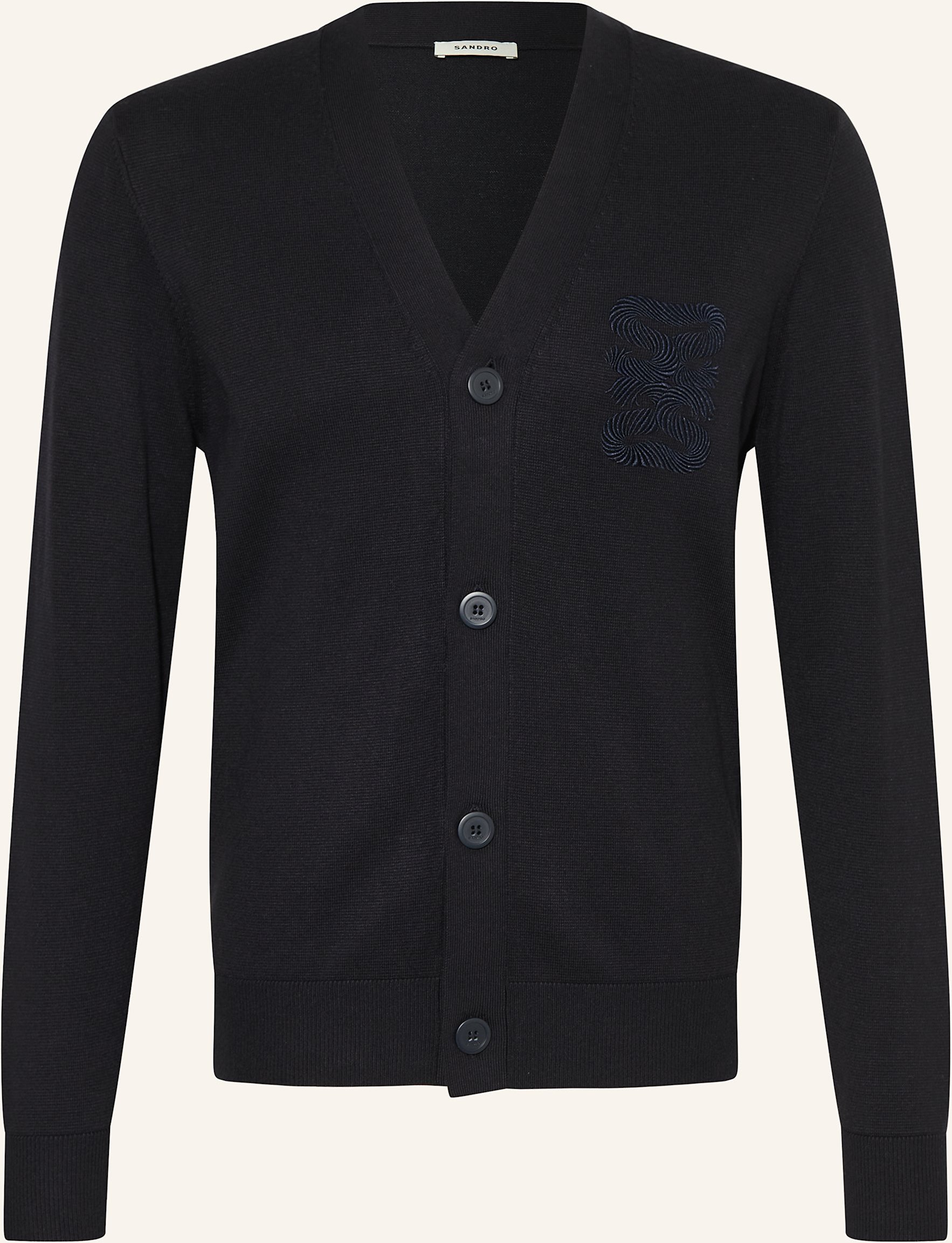 Sandro Strickjacke blau