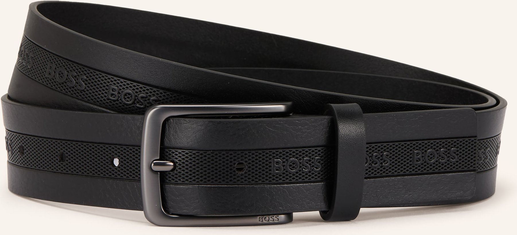 Thumbnail - Boss Ledergürtel Vered schwarz