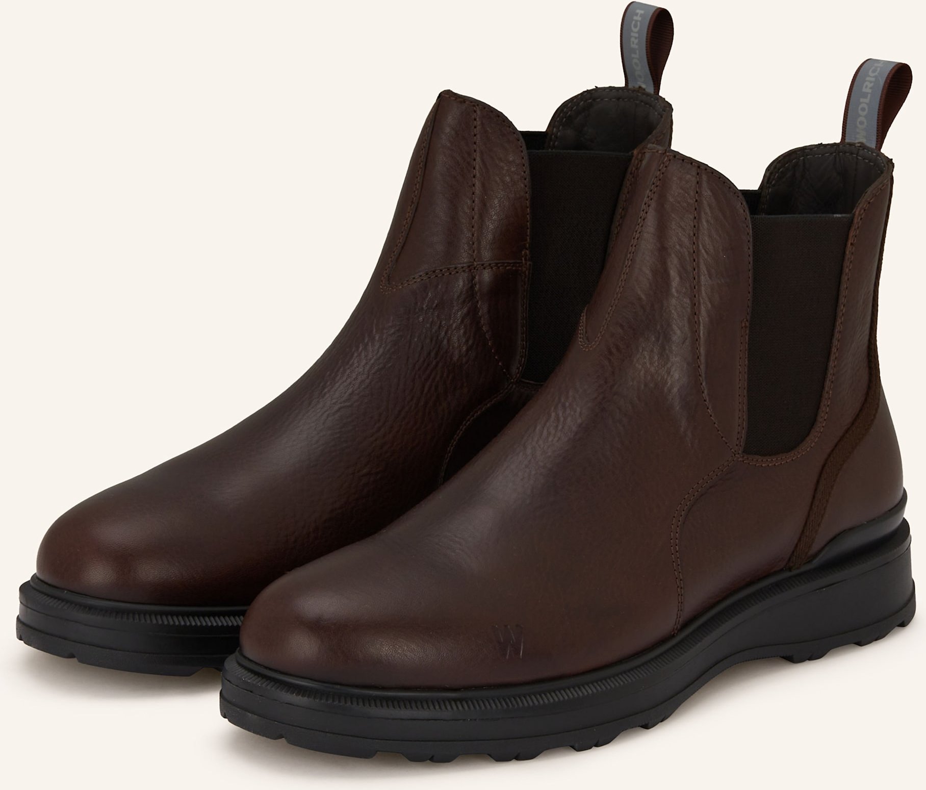 Thumbnail - Woolrich Chelsea-Boots Grove braun