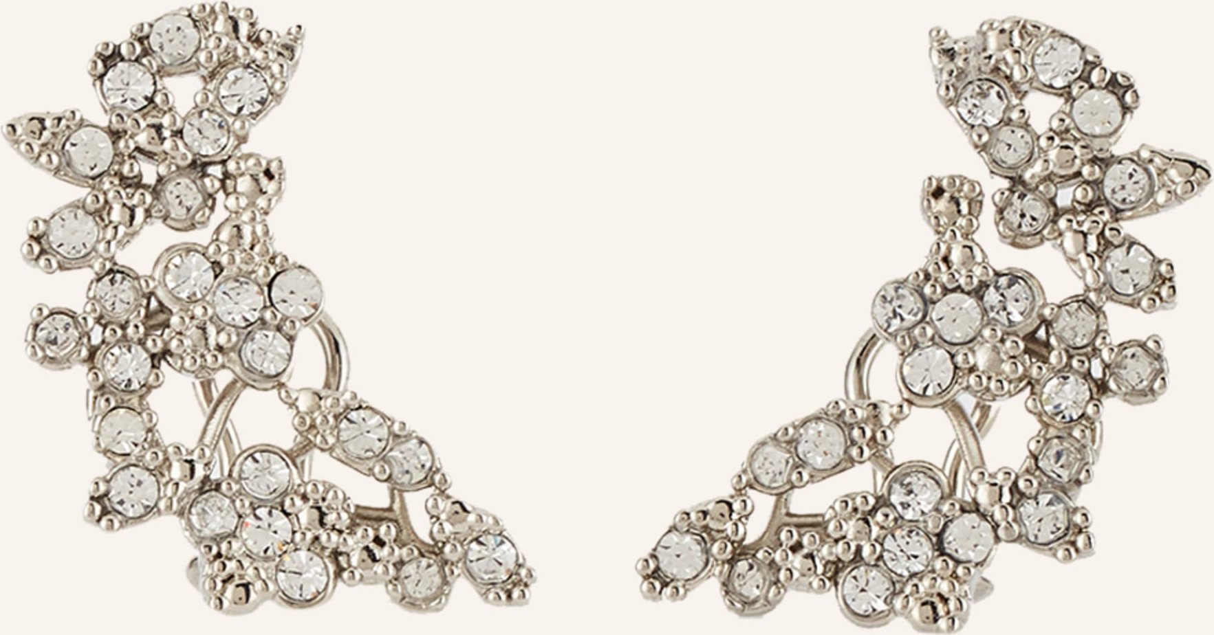 Jil Sander Ohrringe silber