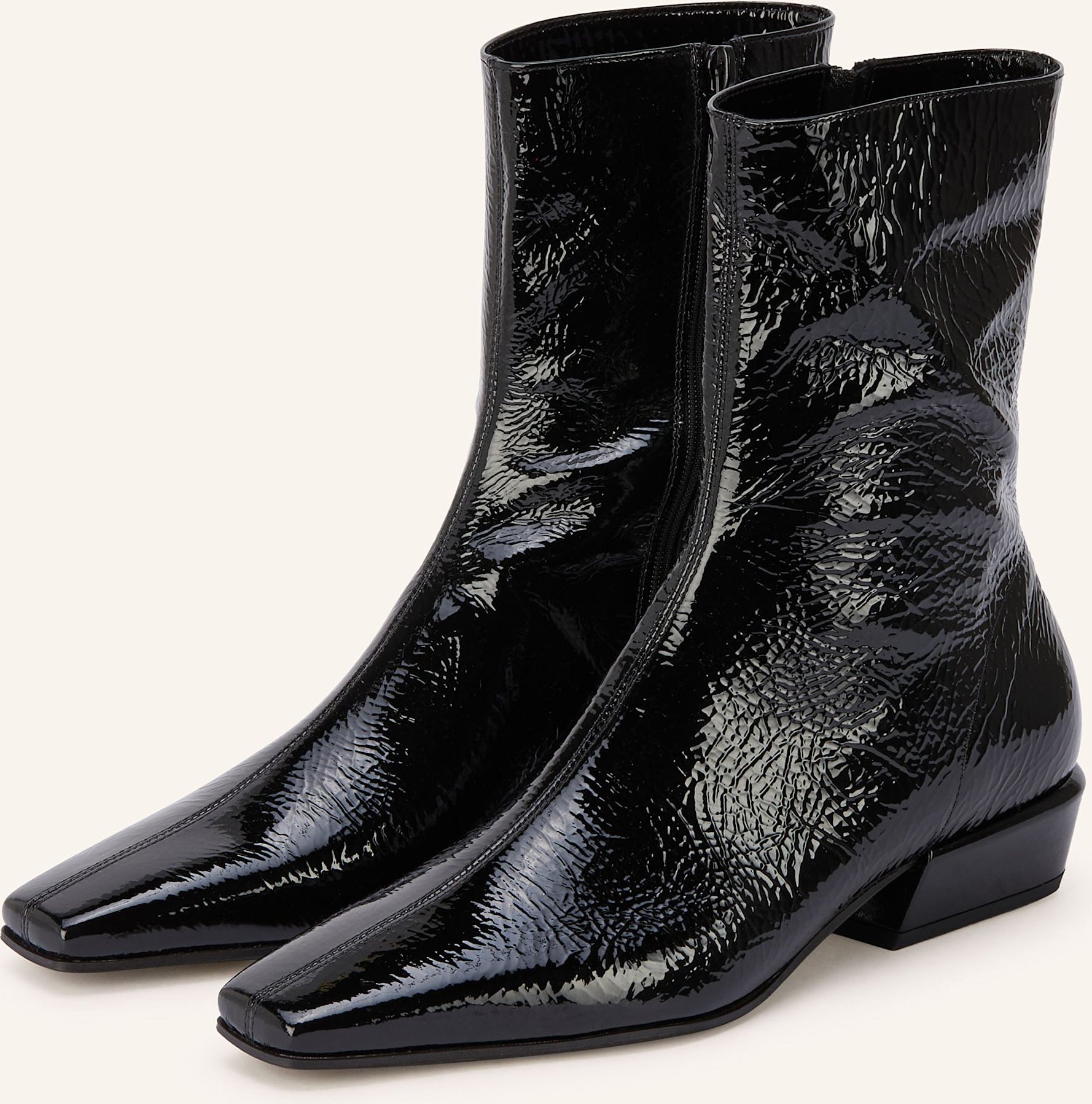 Kennel & Schmenger Lack-Stiefeletten Alma schwarz