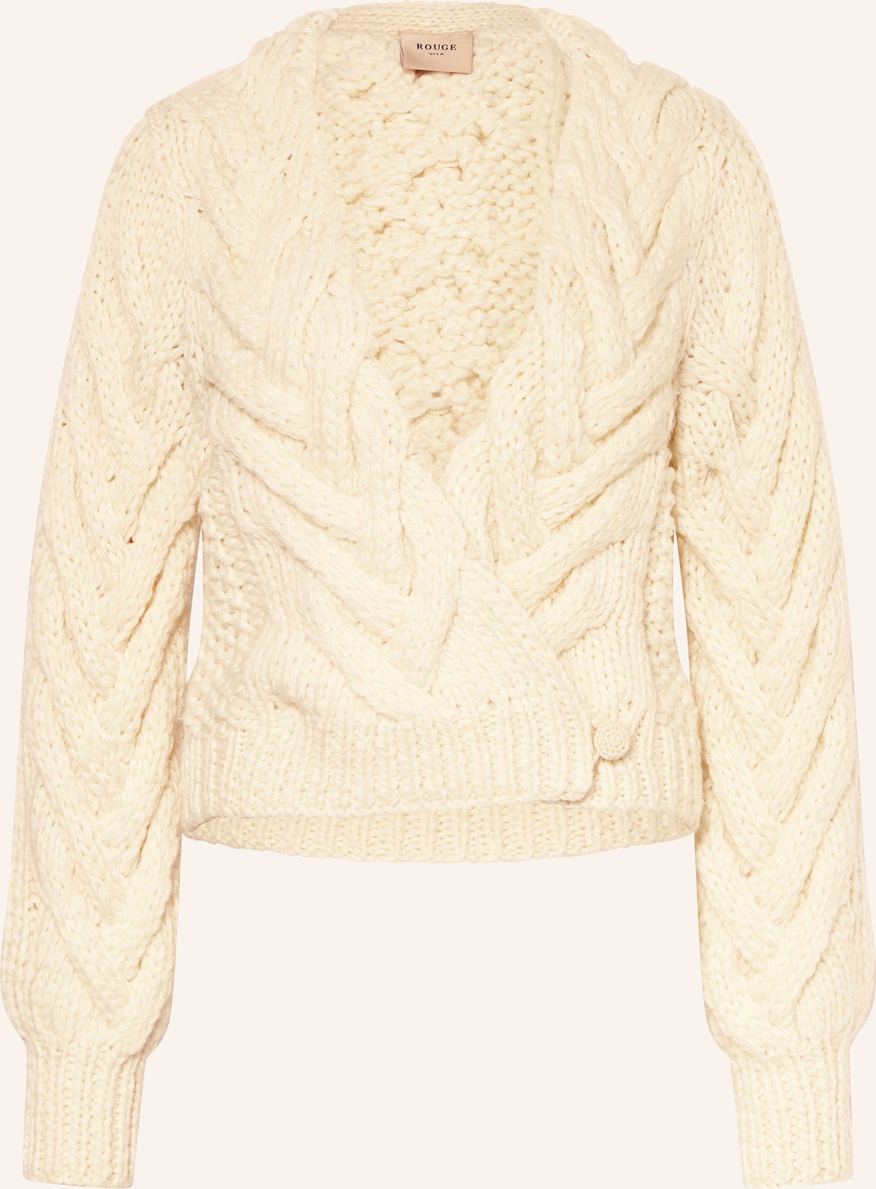 Rouge Vila Strickjacke weiss