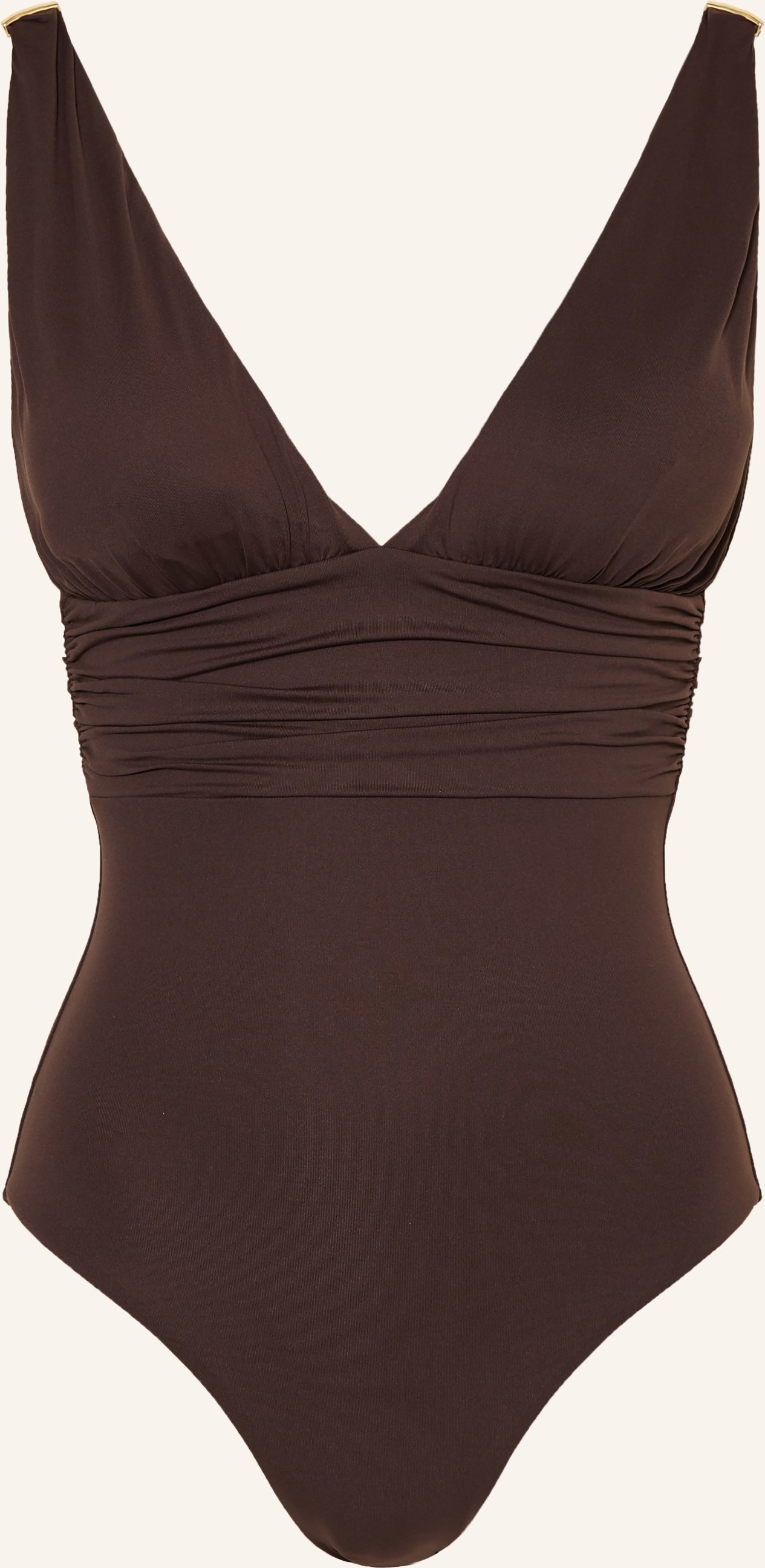 Melissa Odabash Badeanzug Panarea braun