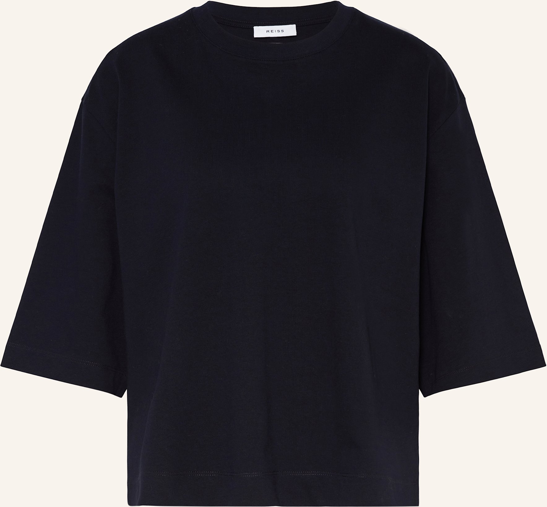 Reiss Oversized-Shirt Cassie blau