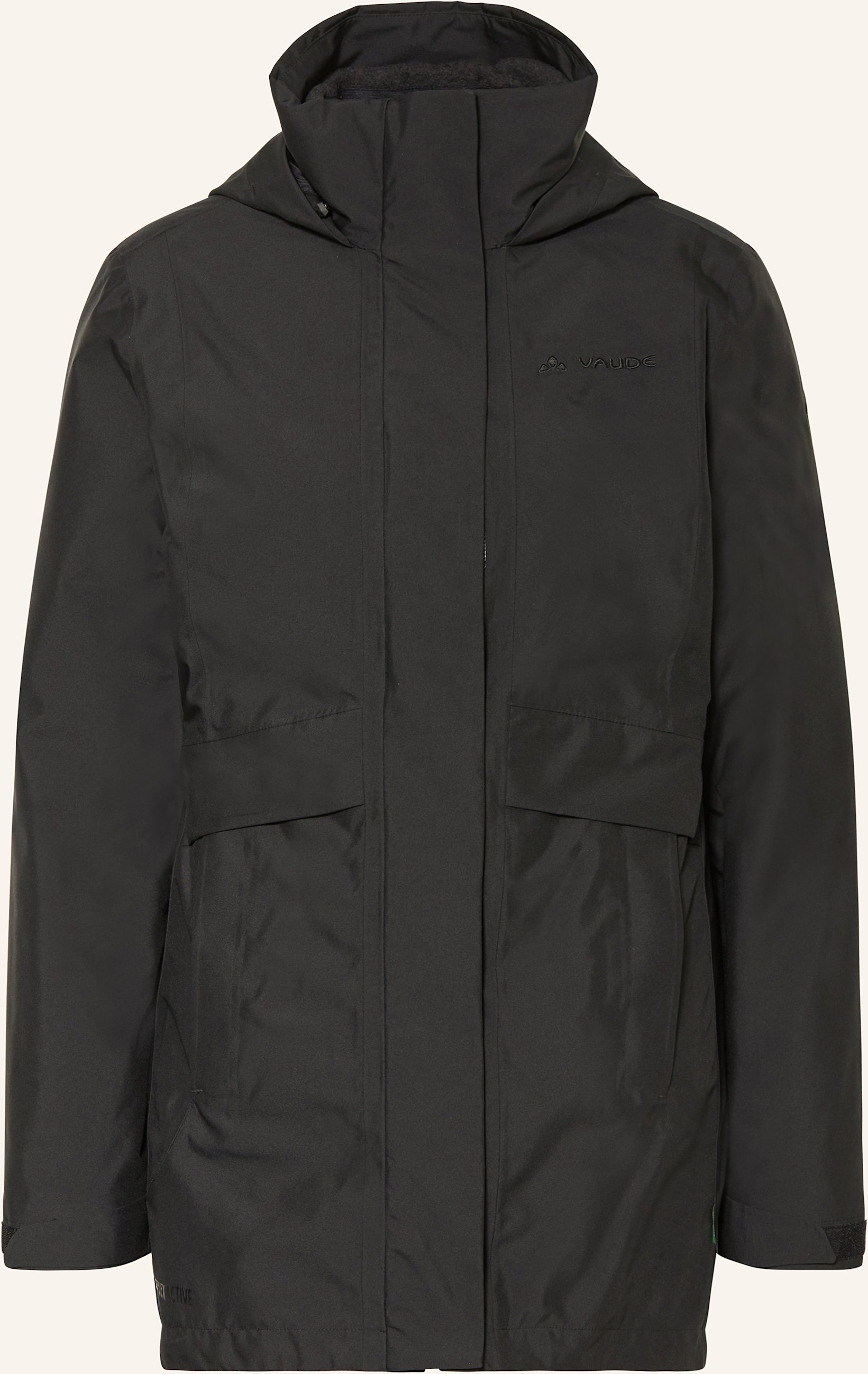 Vaude 2-In-1-Jacke Idriz schwarz