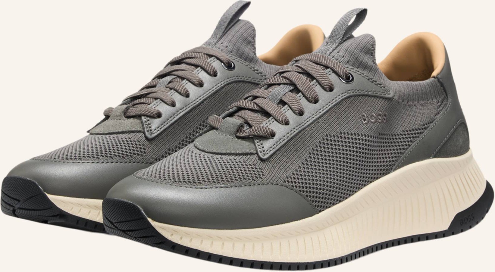 Boss Casual Slipper Ttnm Evo_Slon_Knbult grau