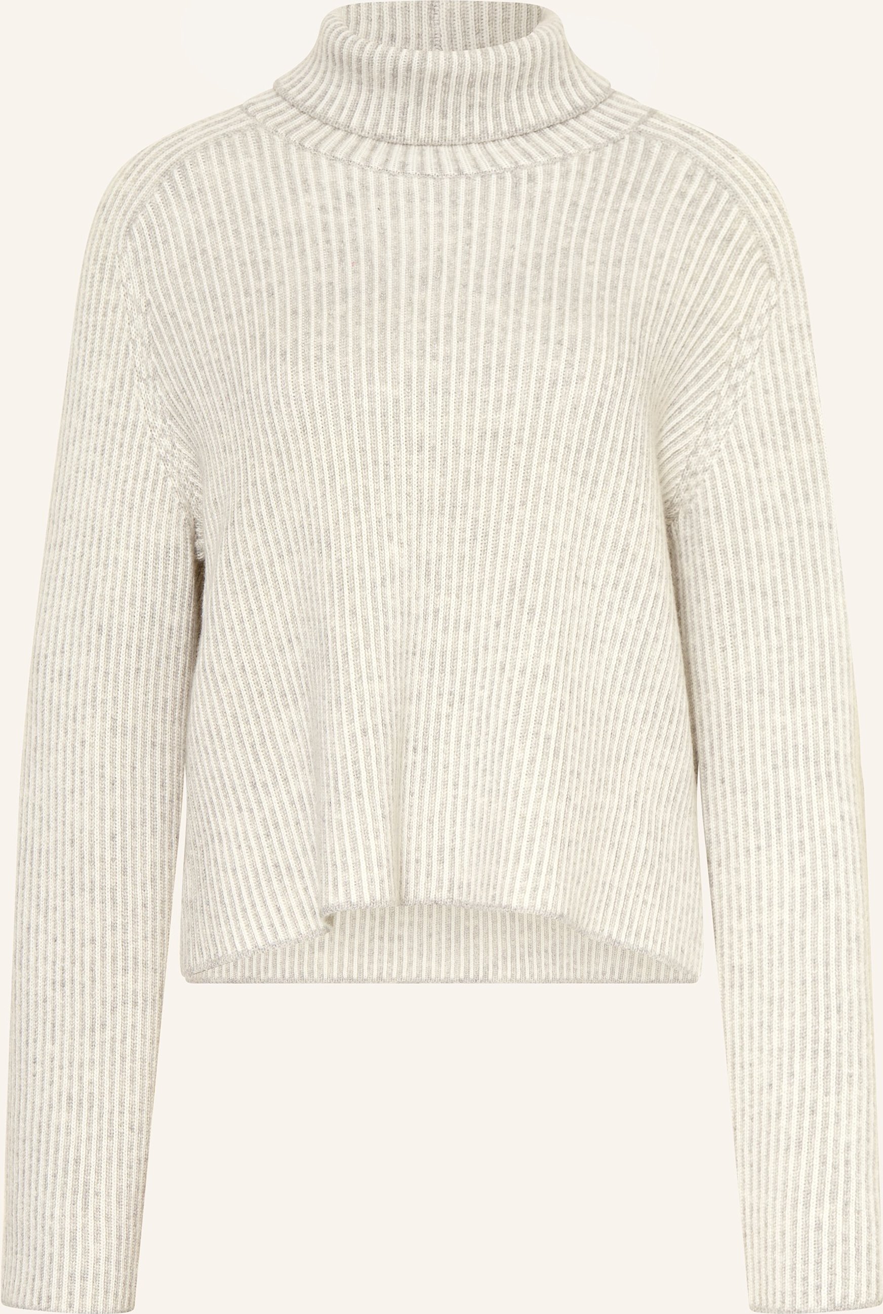 Thumbnail - Mrs & Hugs Rollkragenpullover Mit Cashmere grau