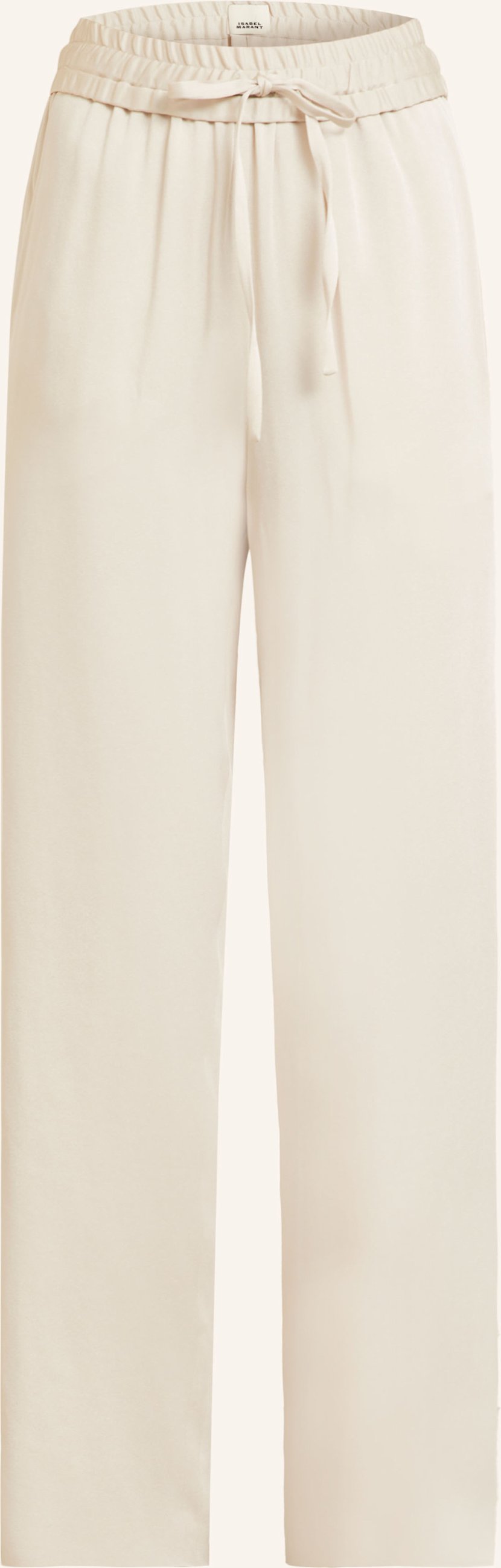Isabel Marant Satinhose Kendry weiss