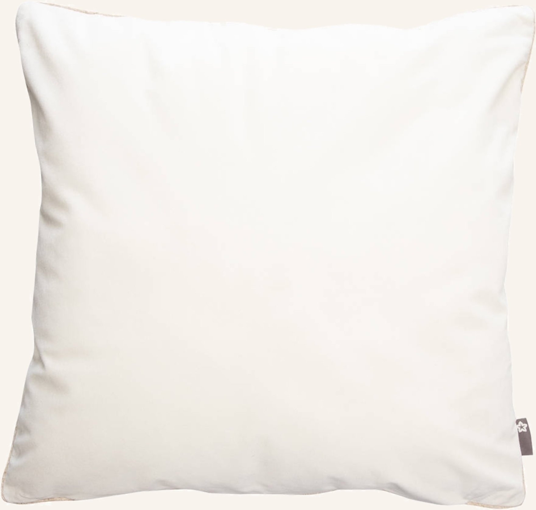 Pichler Samt-Dekokissenhülle Melva weiss