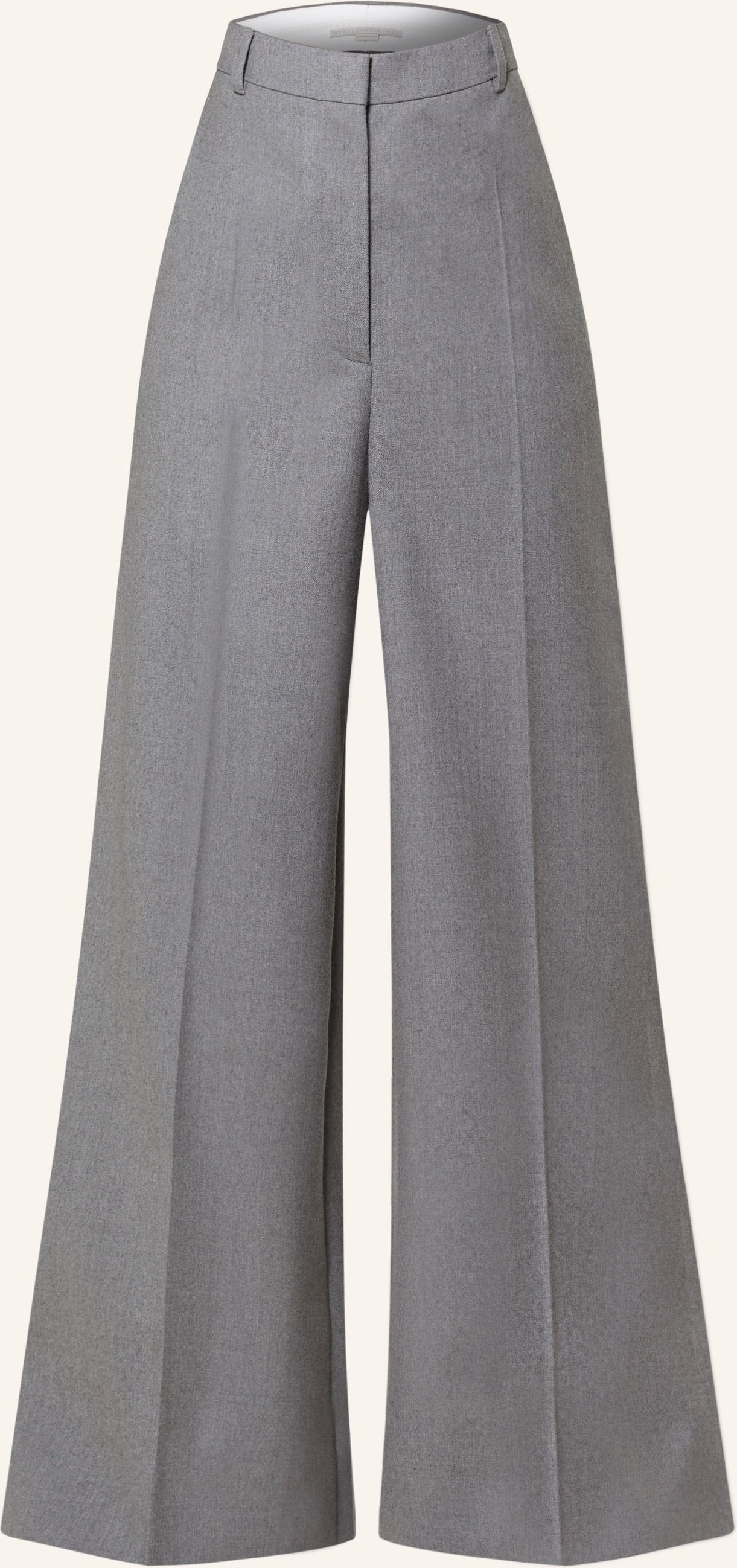 Stella Mccartney Marlenehose Aus Flanell grau