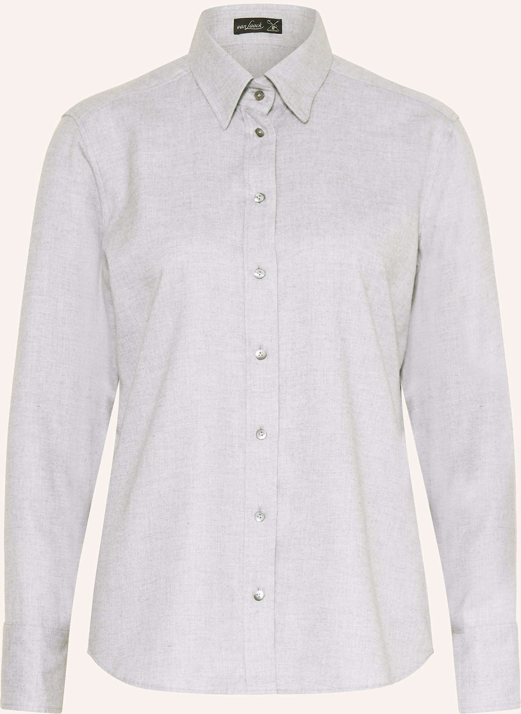 Van Laack Hemdbluse Vk-Effya-Svkn grau