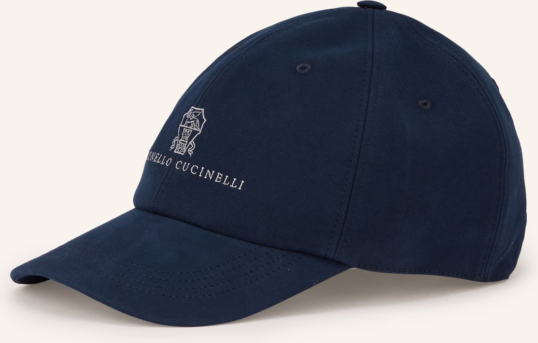 Brunello Cucinelli Cap blau