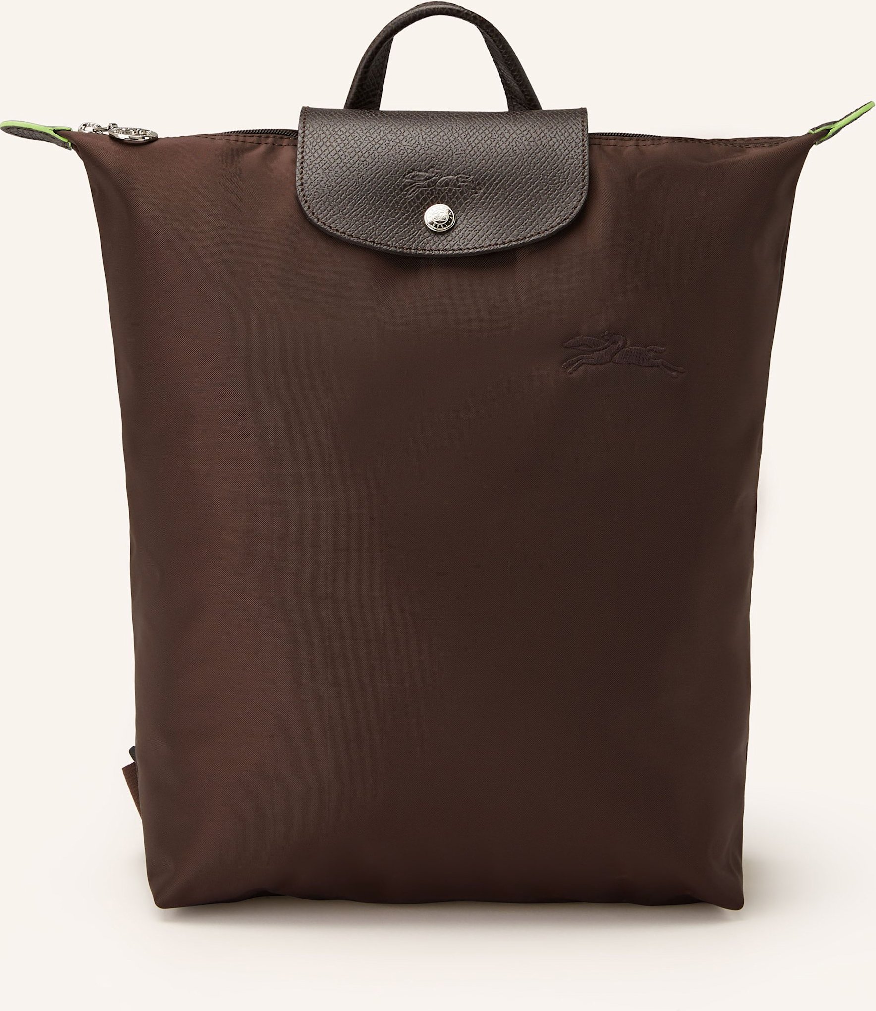 Longchamp Rucksack Le Pliage Green braun