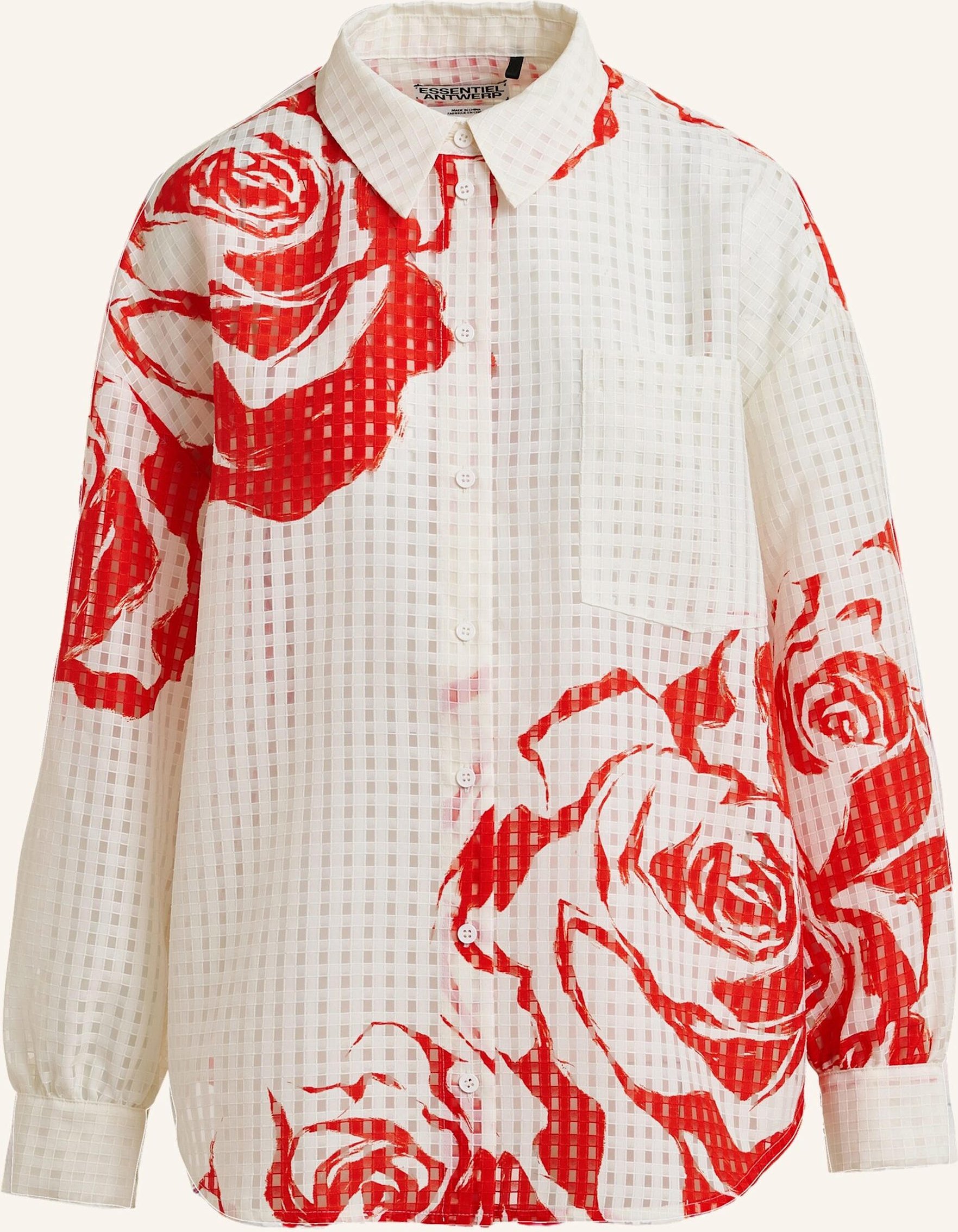 Essentiel Antwerp Hemd Jorange orange