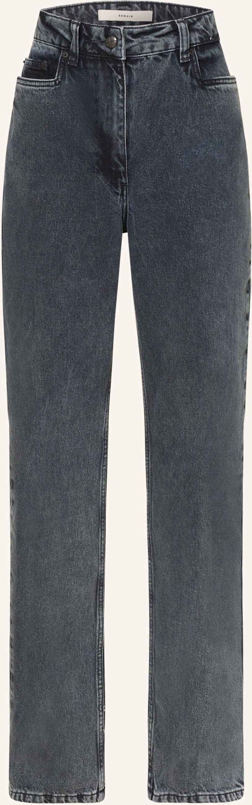 Remain Straight Jeans schwarz