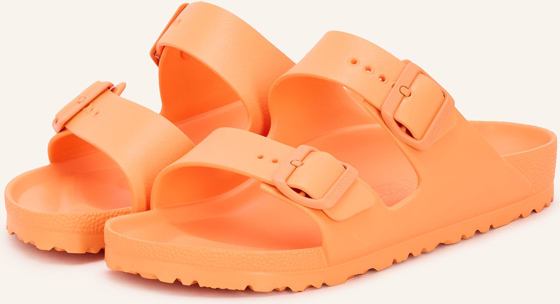 Birkenstock Pantoletten Arizona Eva orange