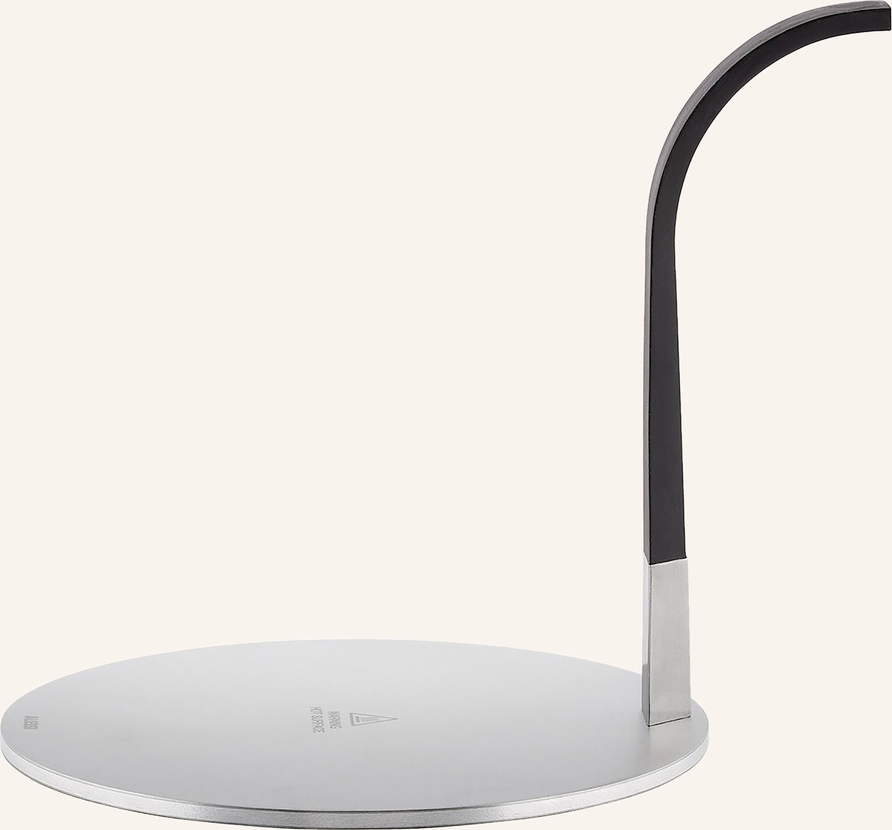 Alessi Induktionsadapter Little Helper Für Espressokocher silber