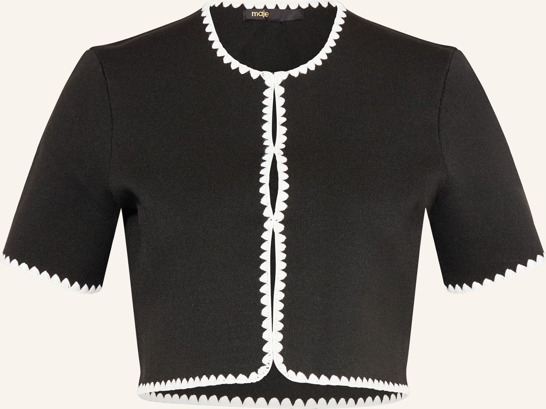 Maje Strickjacke schwarz